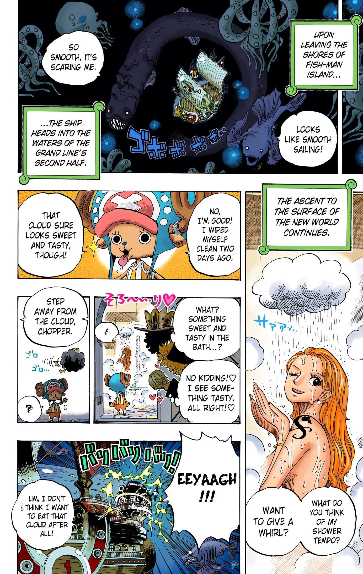 One Piece Colored, chapter 654, page 2