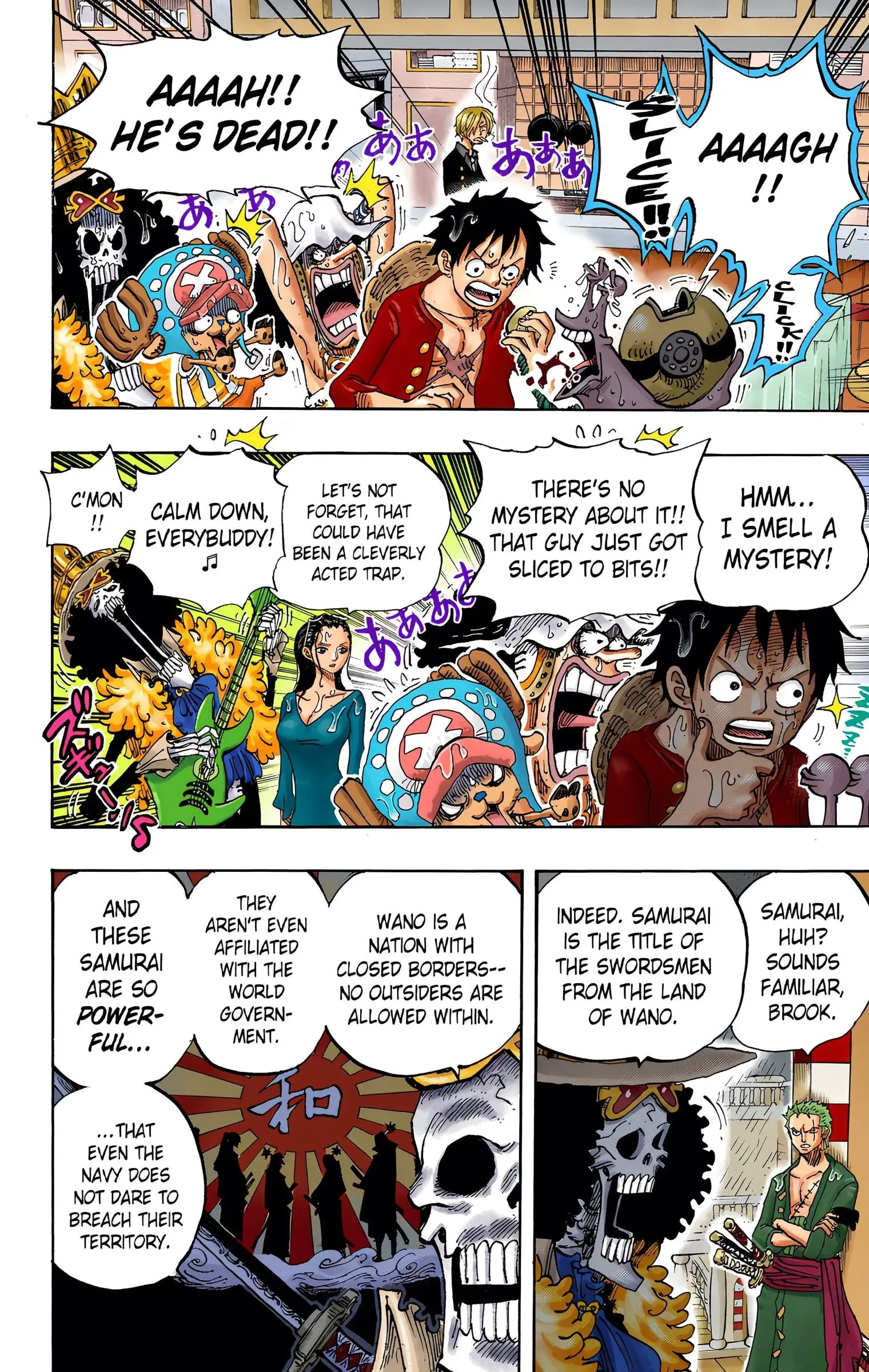 One Piece Colored, chapter 655, page 6