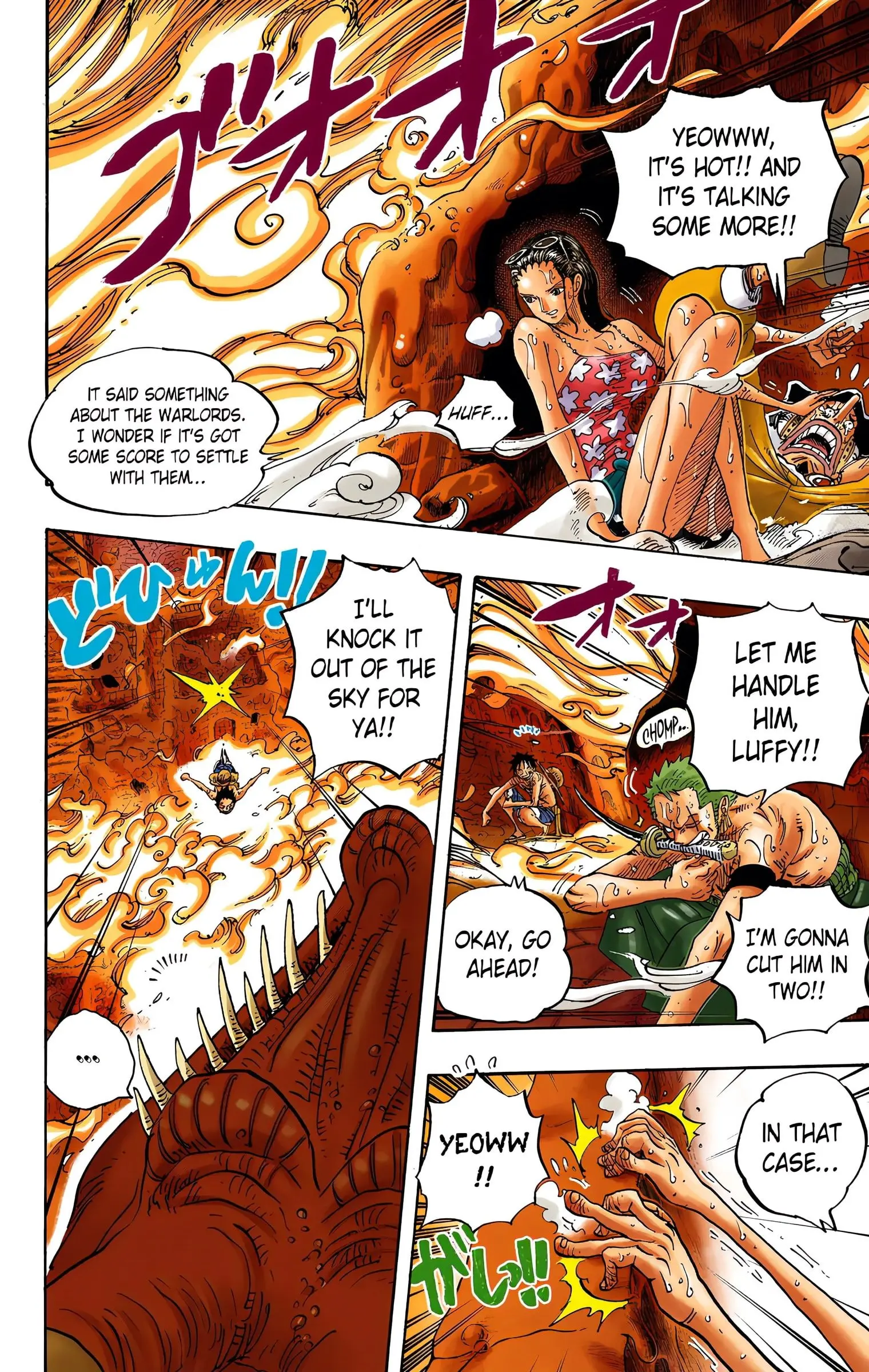 One Piece Colored, chapter 656, page 8