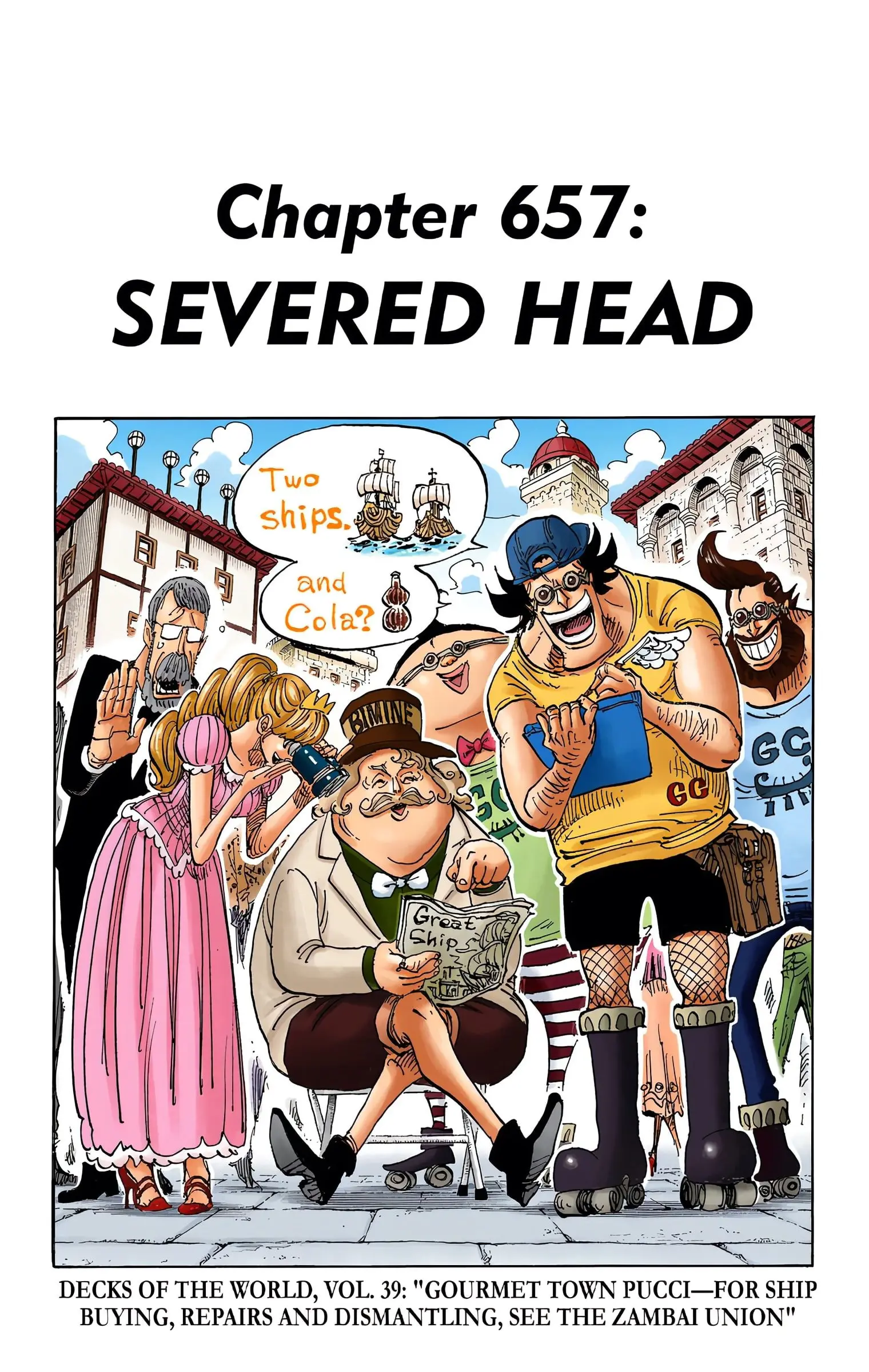 One Piece Colored, chapter 657, page 7