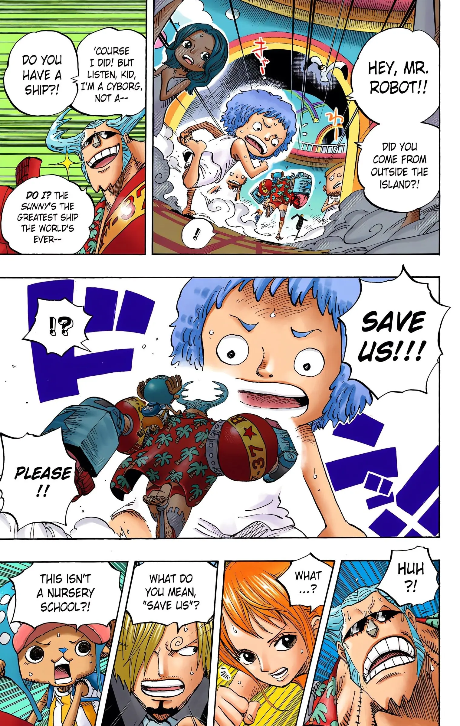 One Piece Colored, chapter 658, page 5
