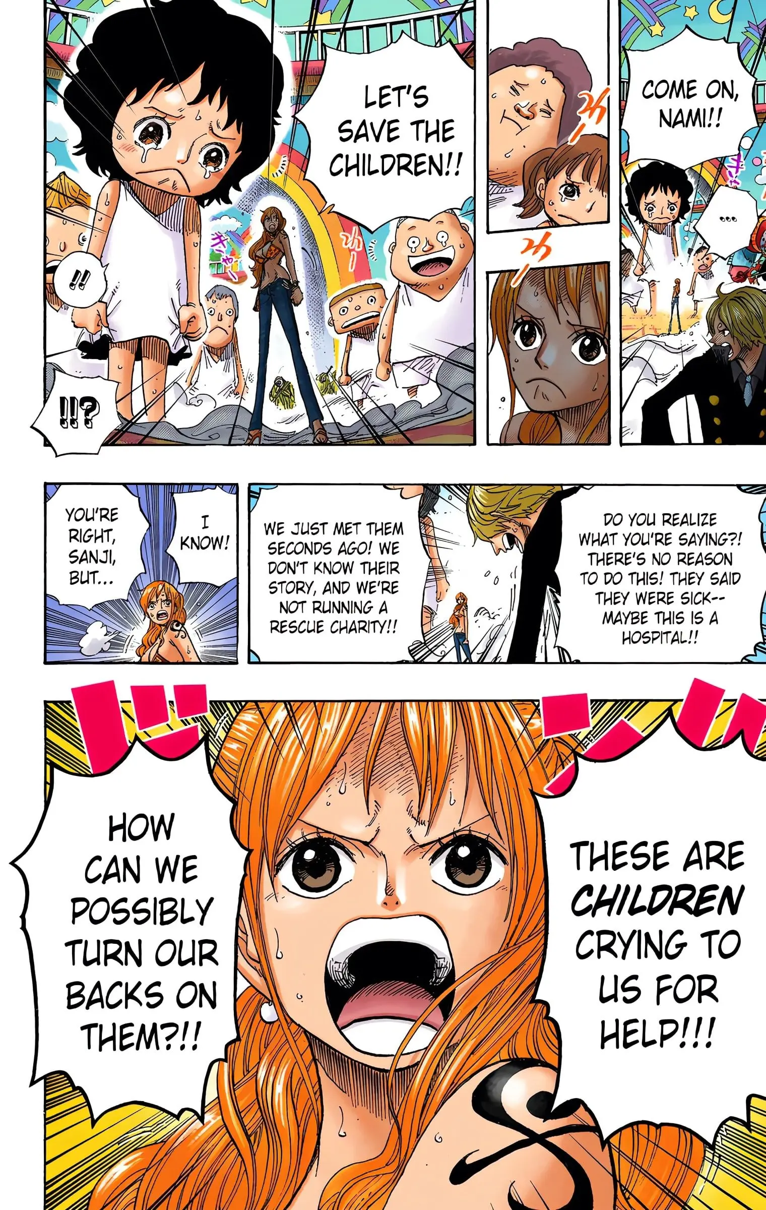 One Piece Colored, chapter 658, page 8