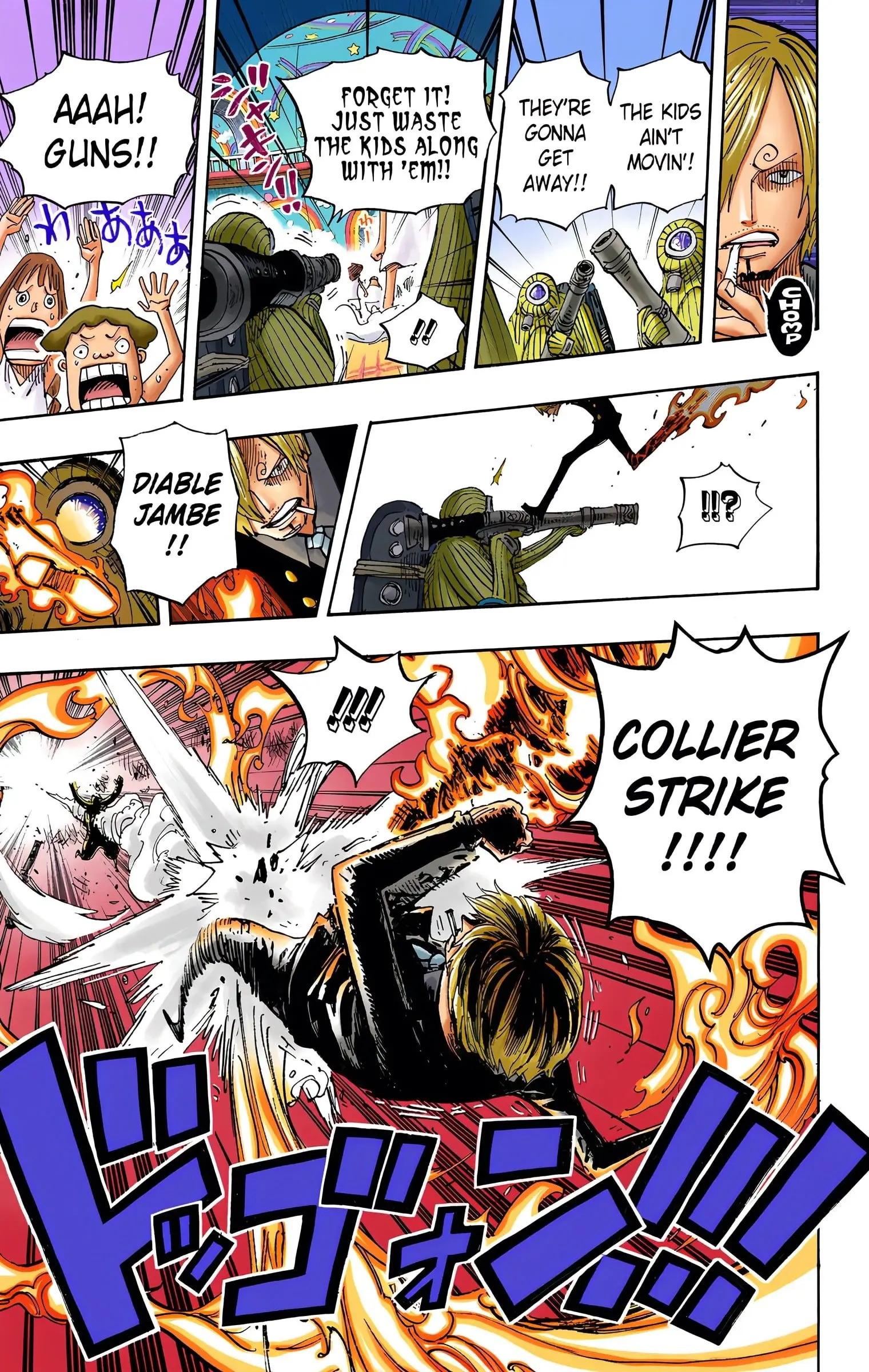 One Piece Colored, chapter 658, page 9