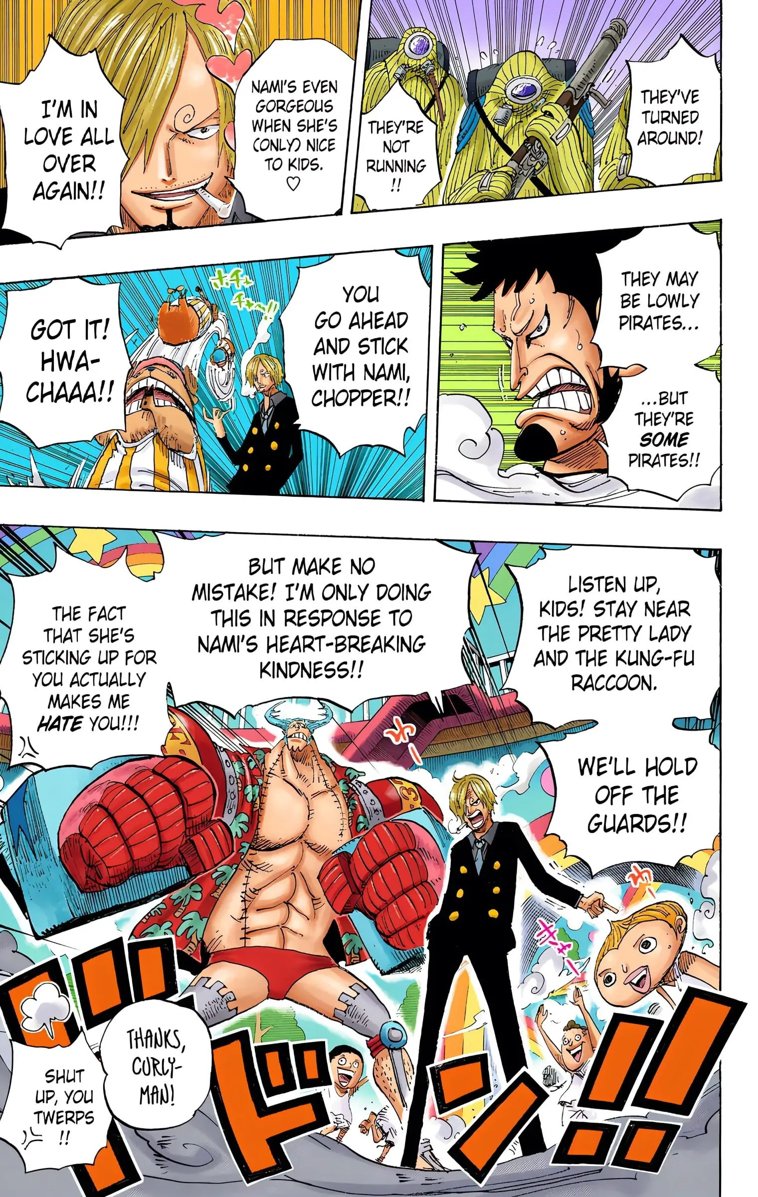 One Piece Colored, chapter 658, page 11