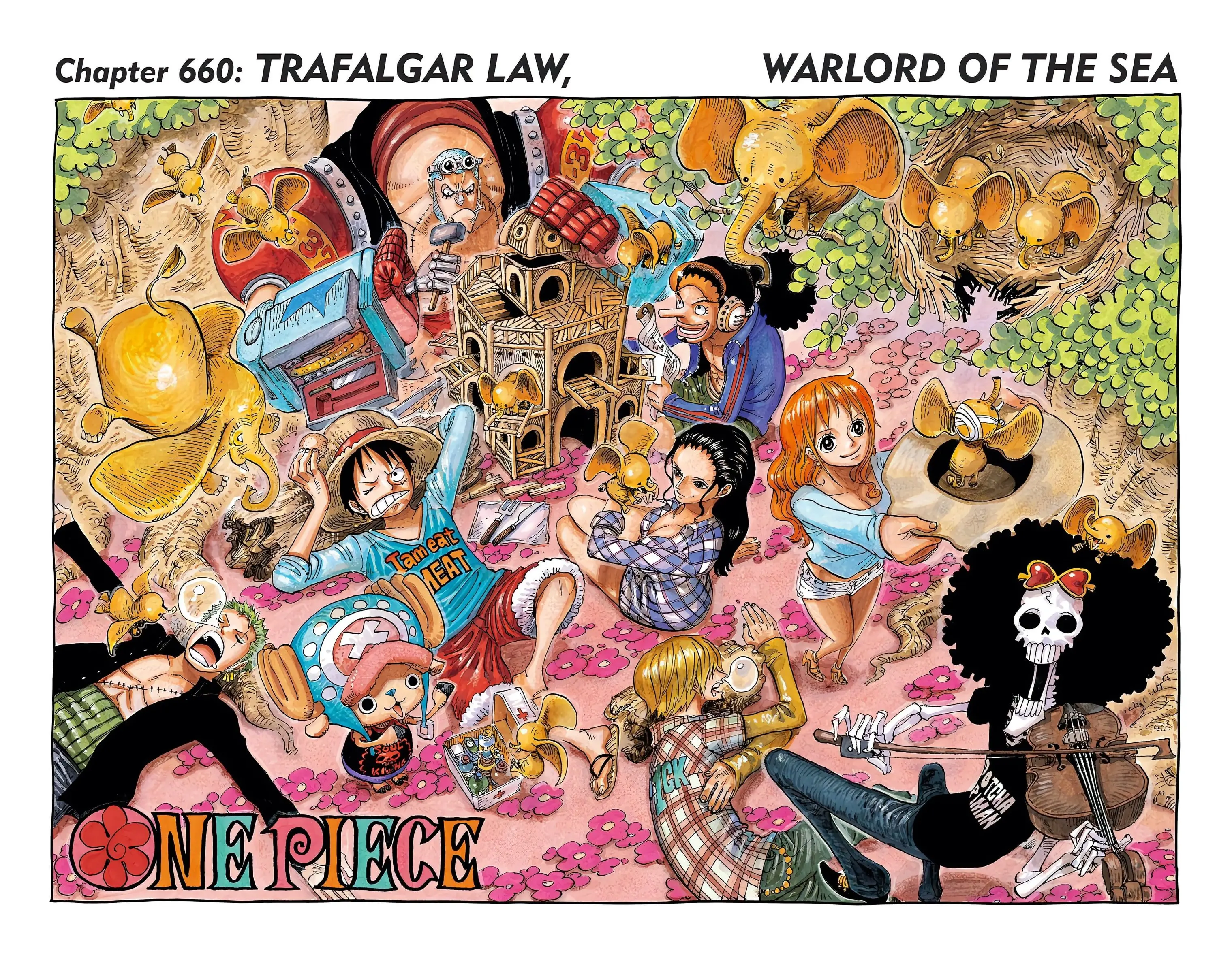 One Piece Colored, chapter 660, page 1