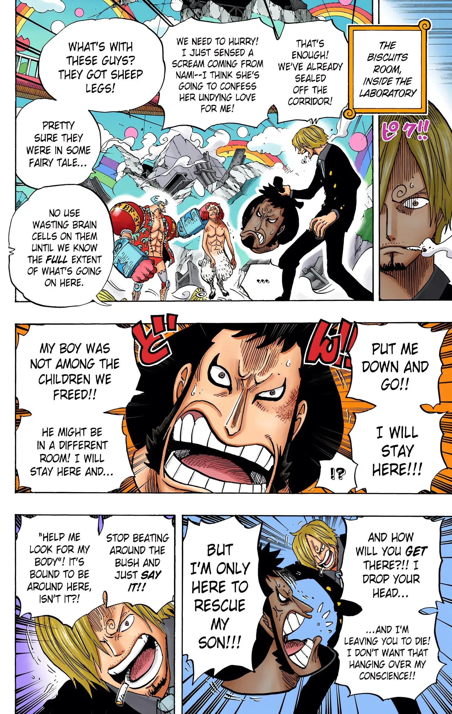 One Piece Colored, chapter 660, page 7