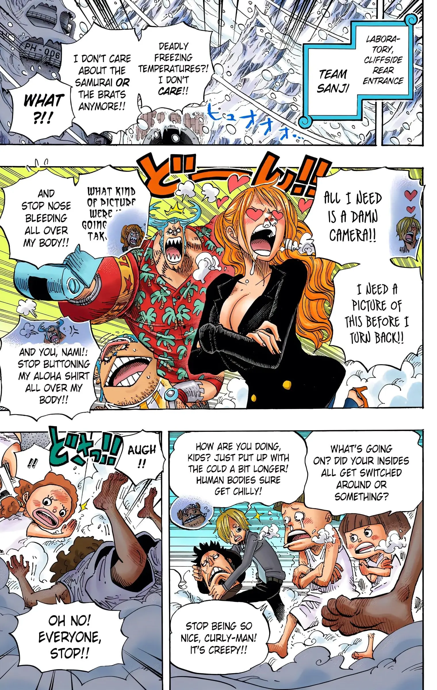 One Piece Colored, chapter 663, page 9
