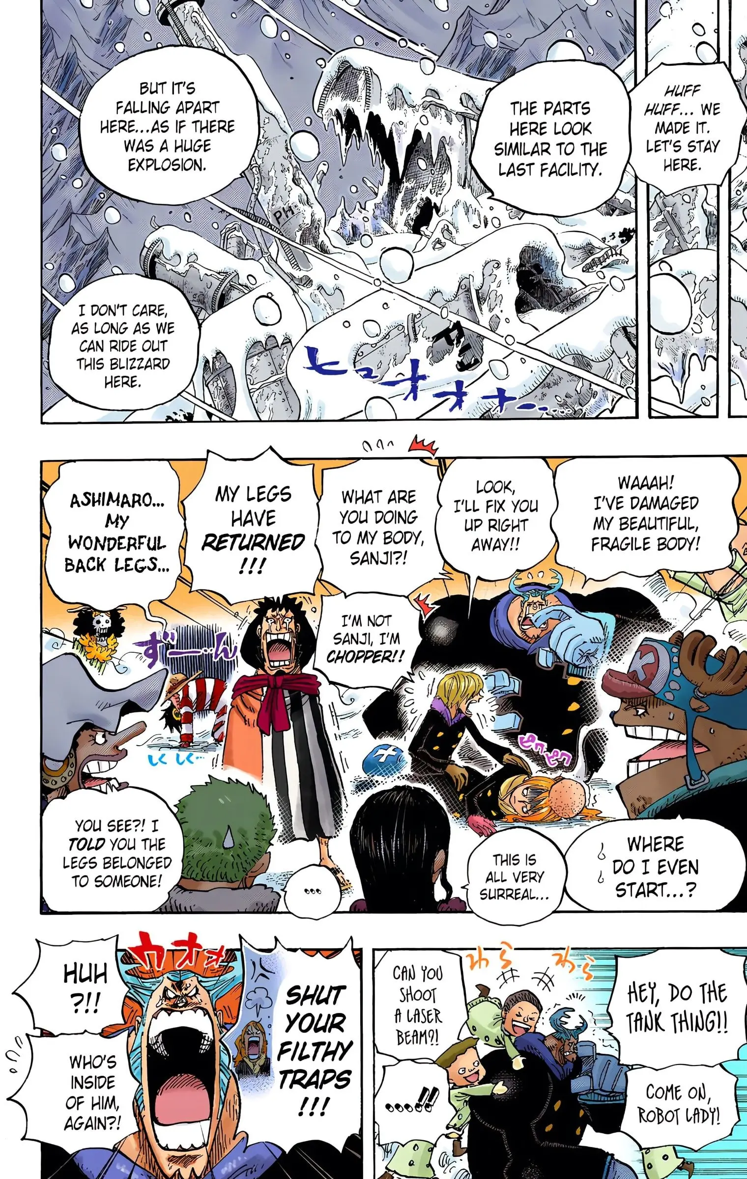 One Piece Colored, chapter 663, page 14