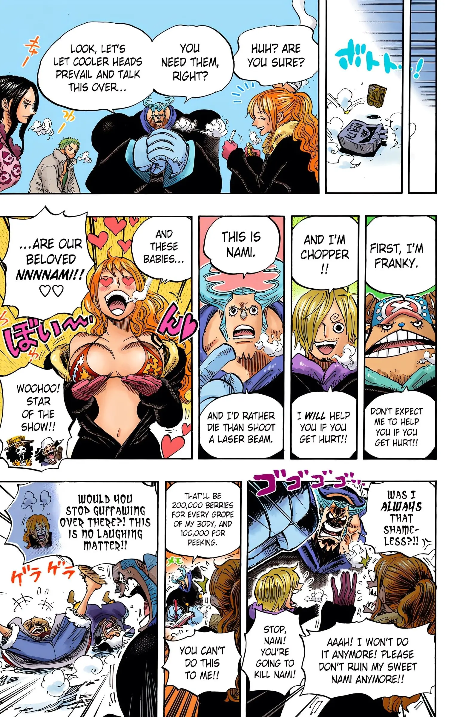 One Piece Colored, chapter 663, page 15