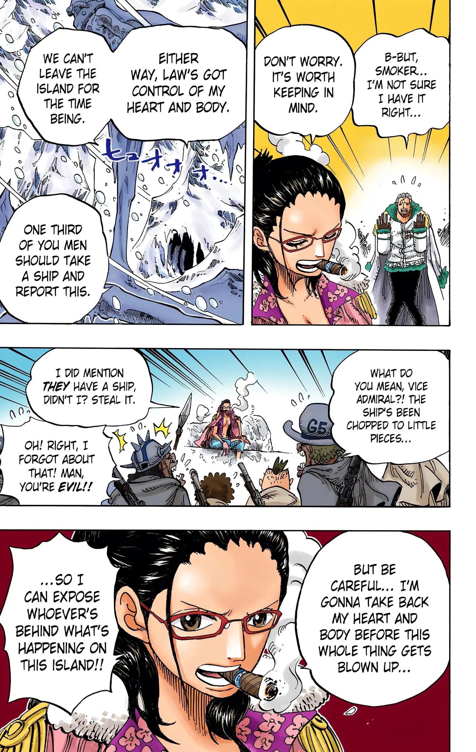One Piece Colored, chapter 664, page 7