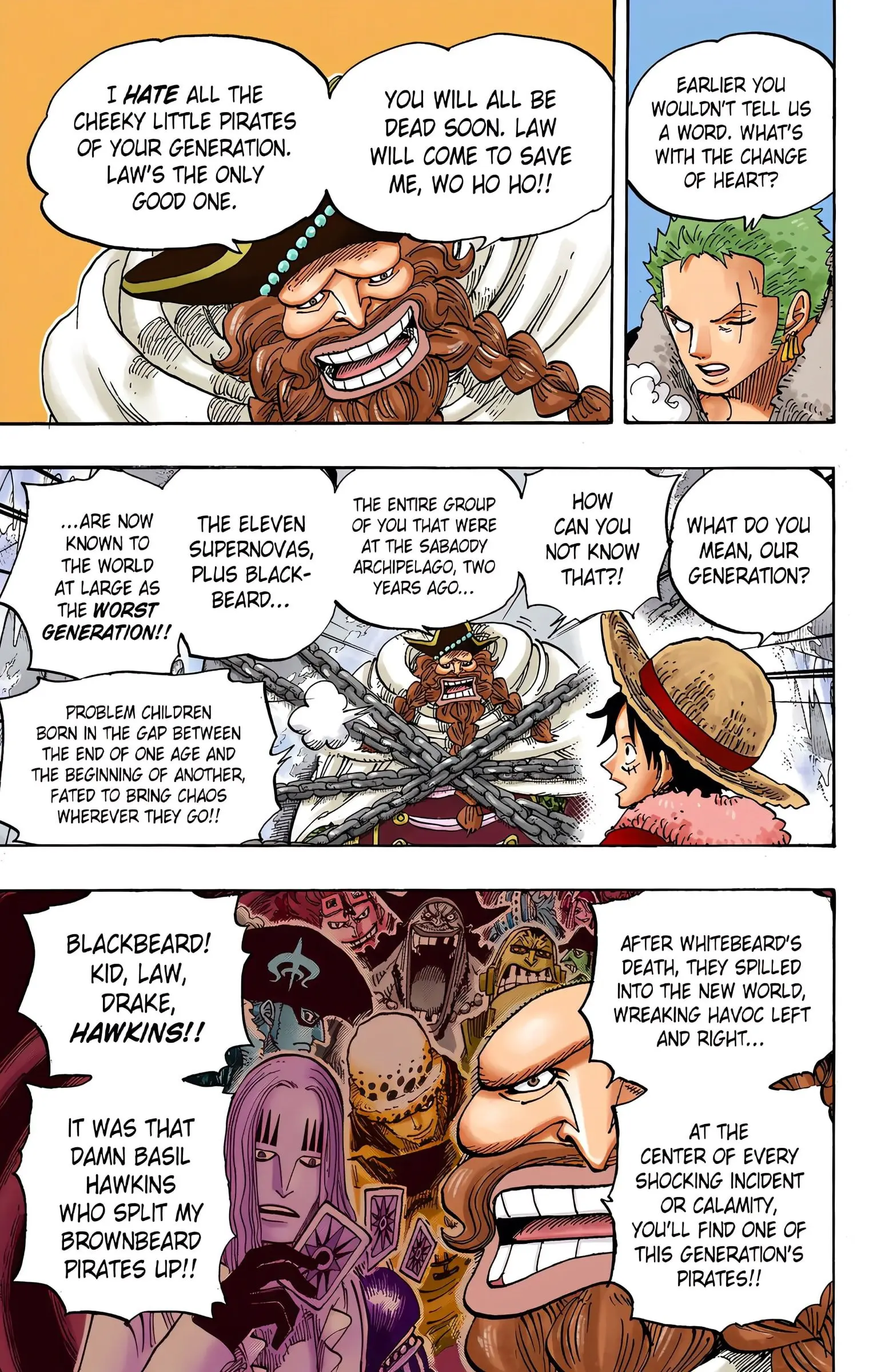 One Piece Colored, chapter 664, page 11