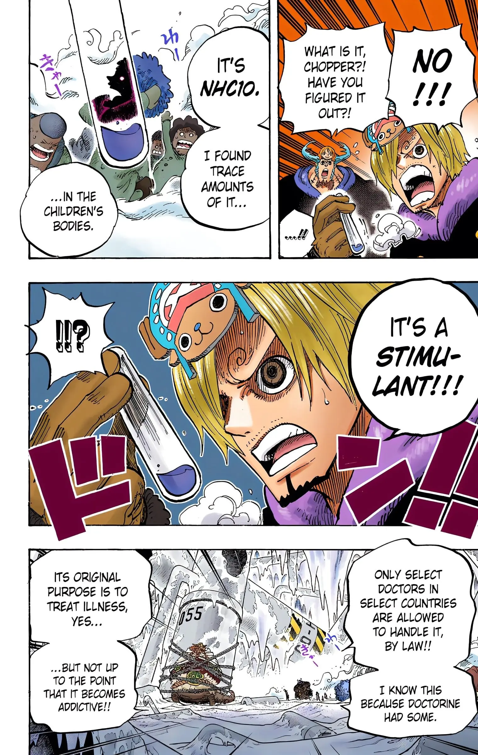 One Piece Colored, chapter 665, page 8