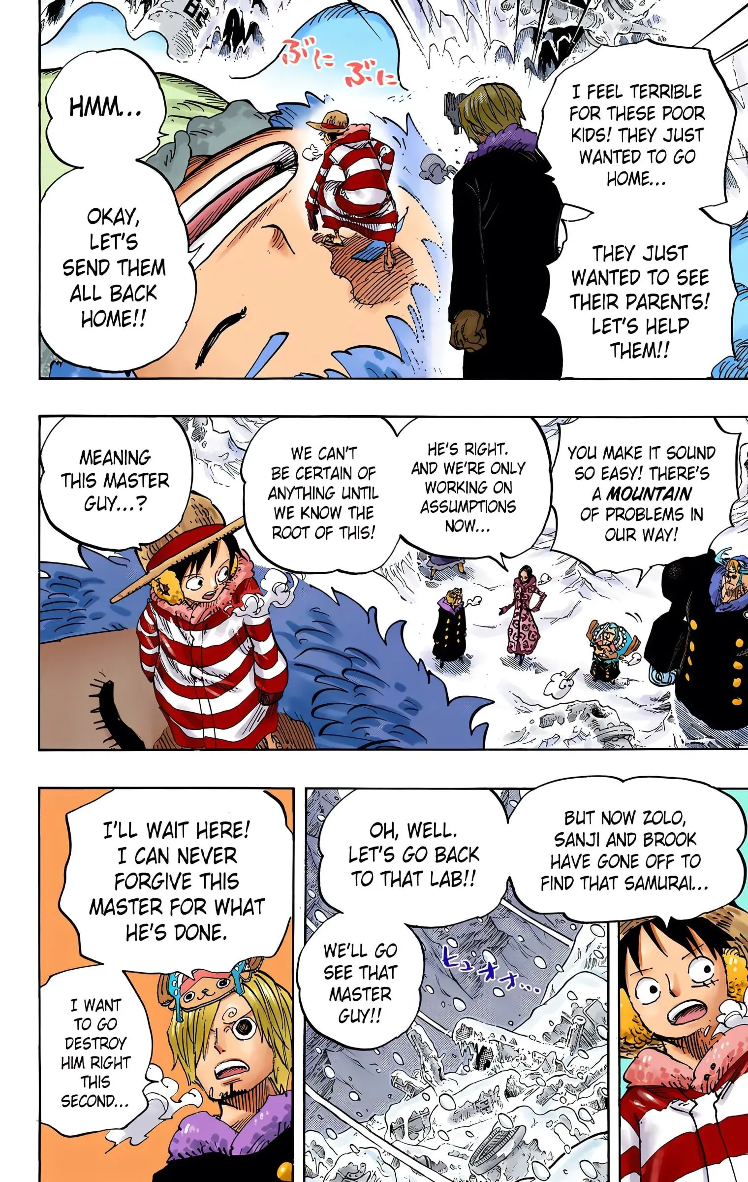 One Piece Colored, chapter 665, page 14