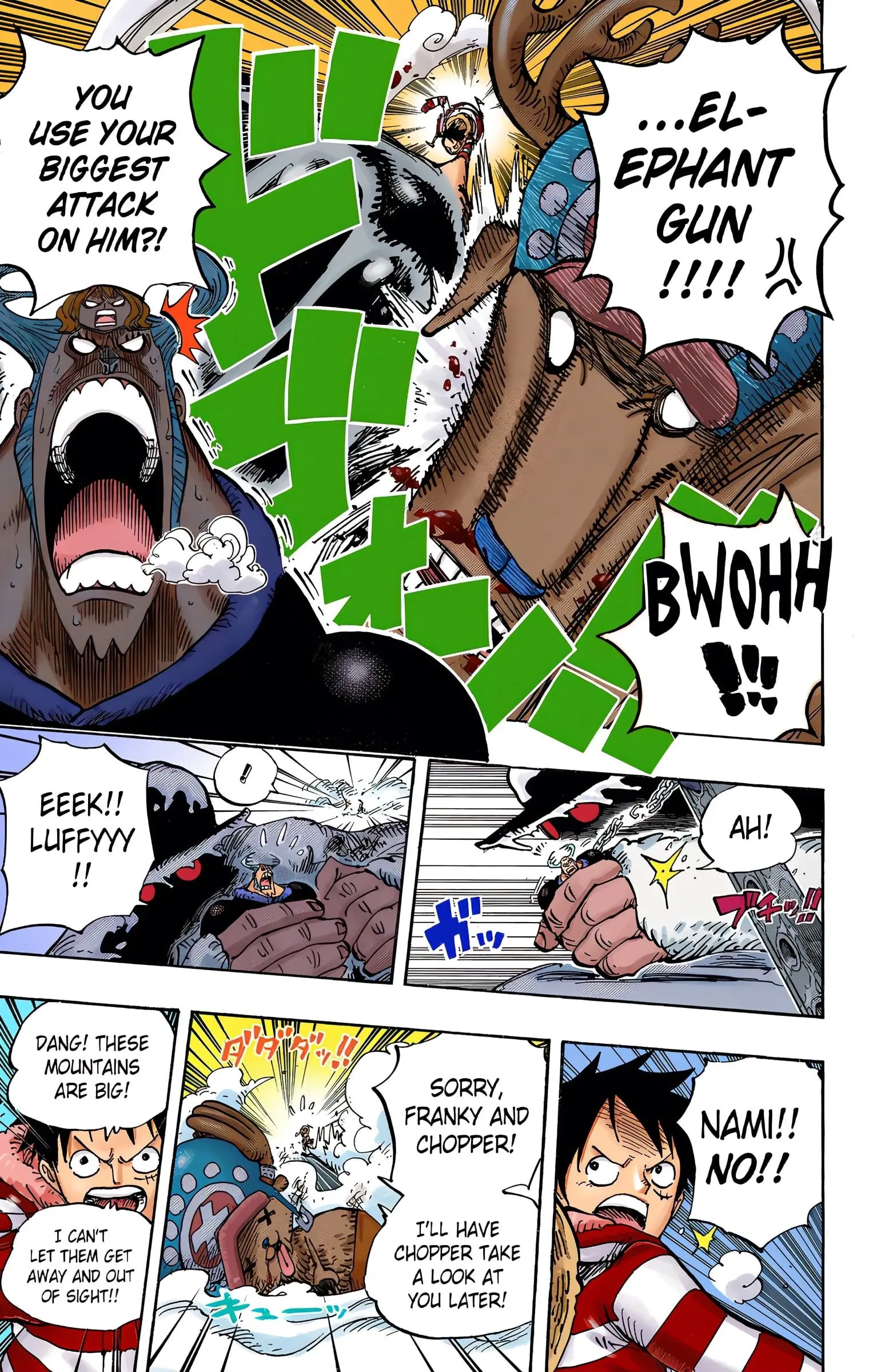 One Piece Colored, chapter 667, page 15