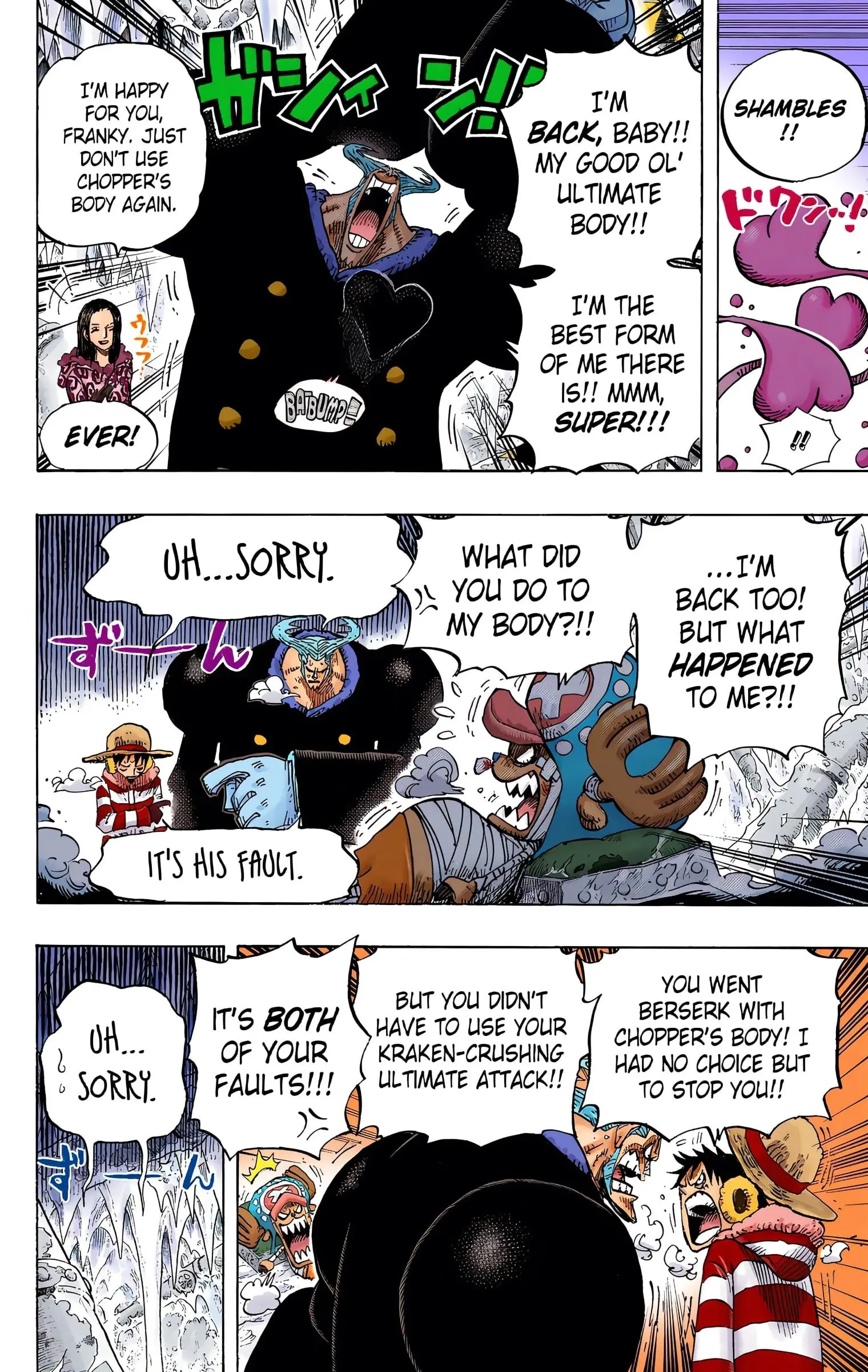 One Piece Colored, chapter 668, page 14