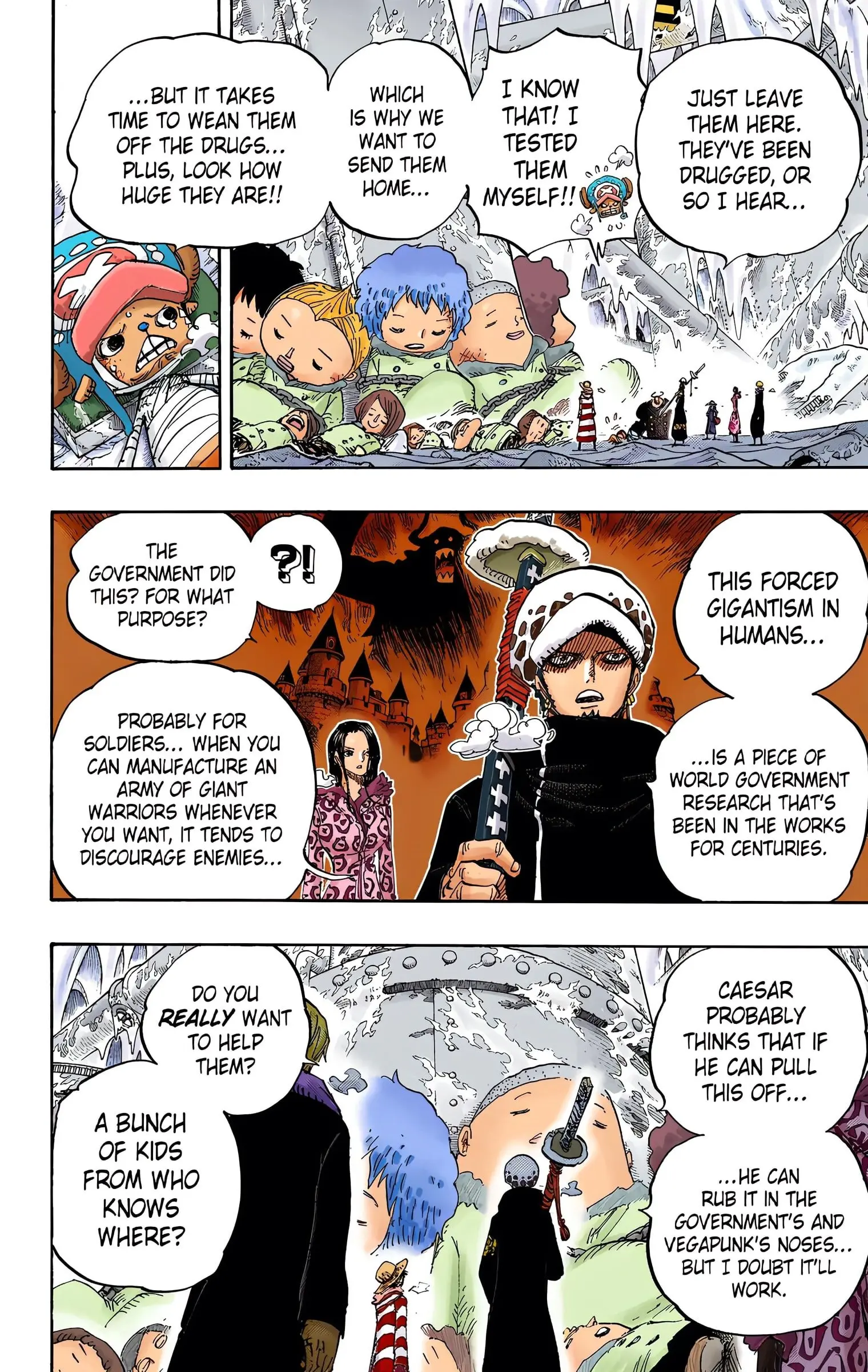 One Piece Colored, chapter 668, page 16