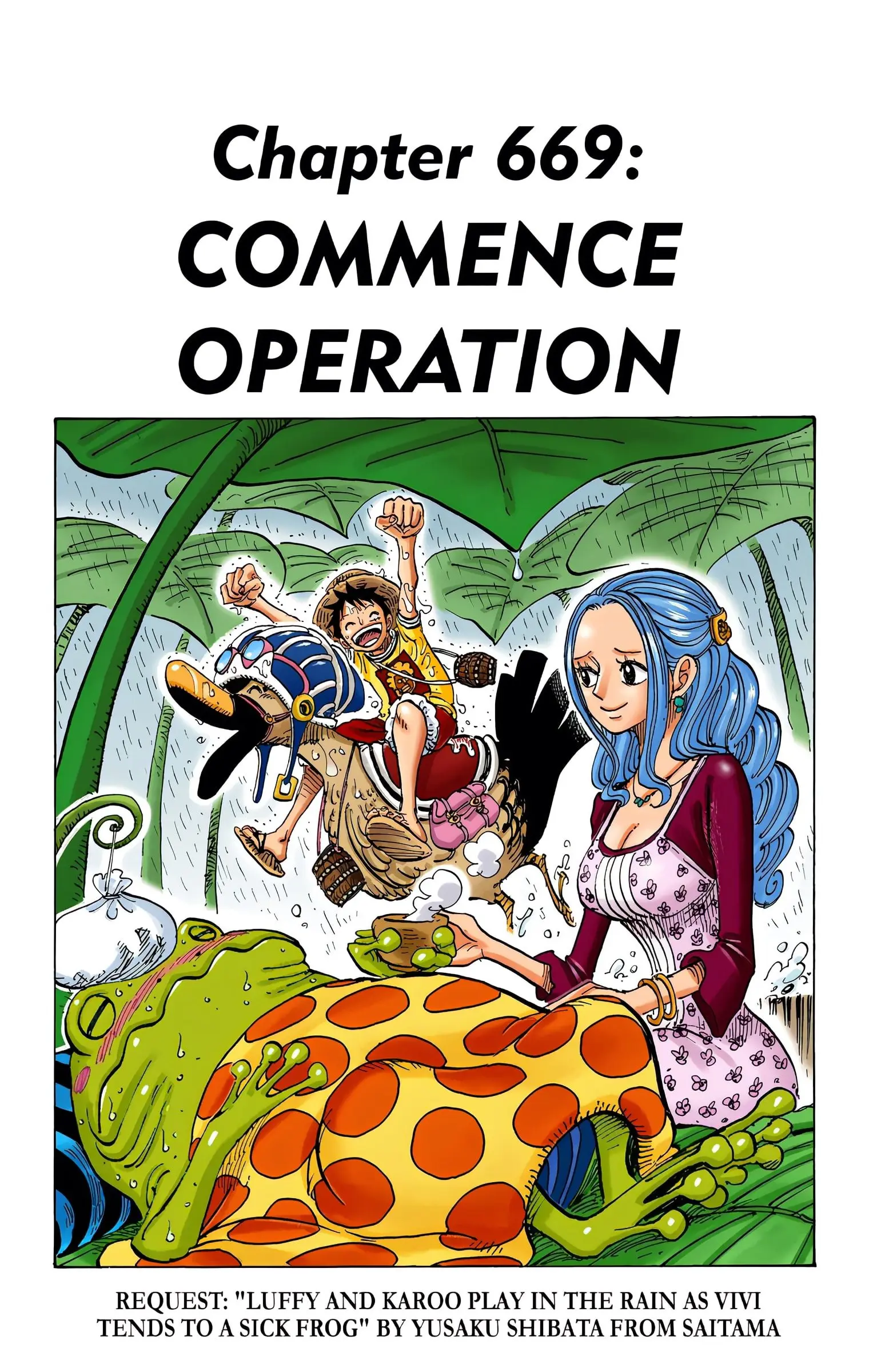 One Piece Colored, chapter 669, page 1