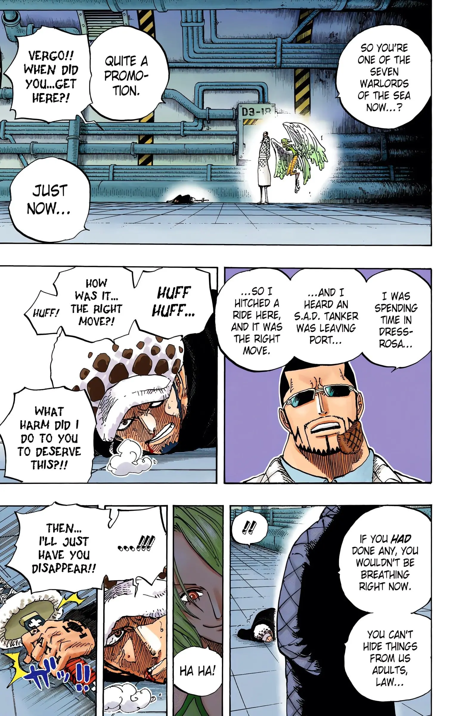 One Piece Colored, chapter 672, page 3
