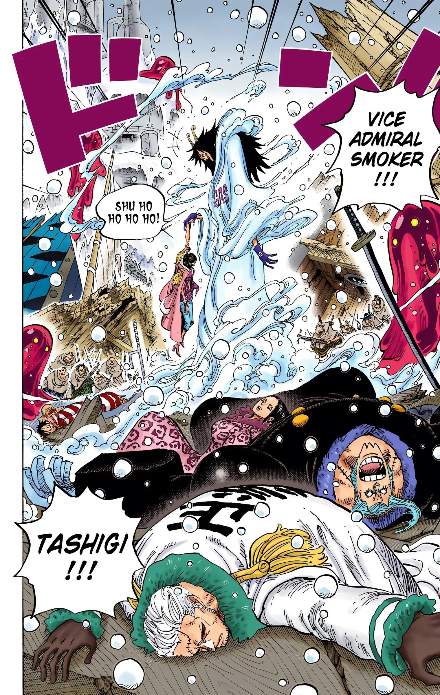 One Piece Colored, chapter 672, page 6