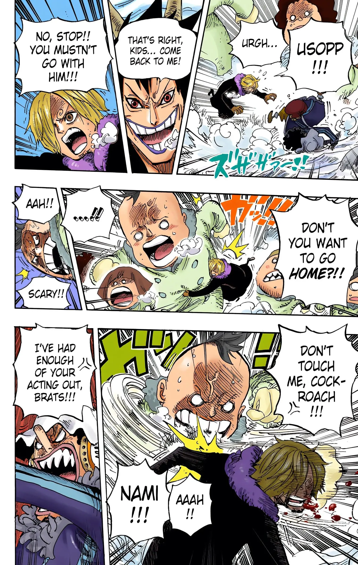 One Piece Colored, chapter 674, page 4