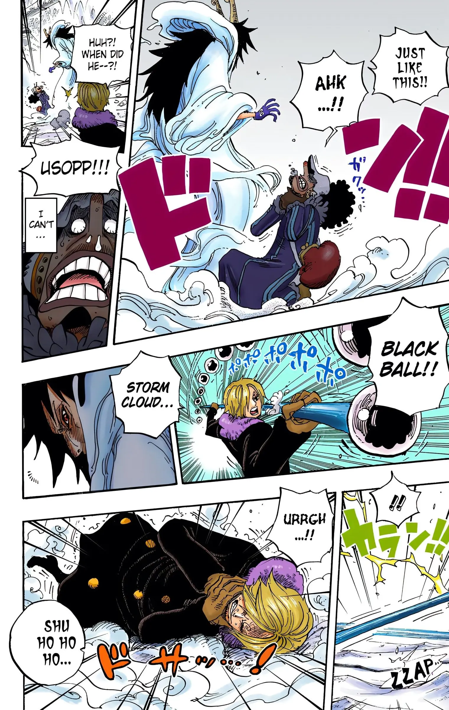 One Piece Colored, chapter 674, page 8