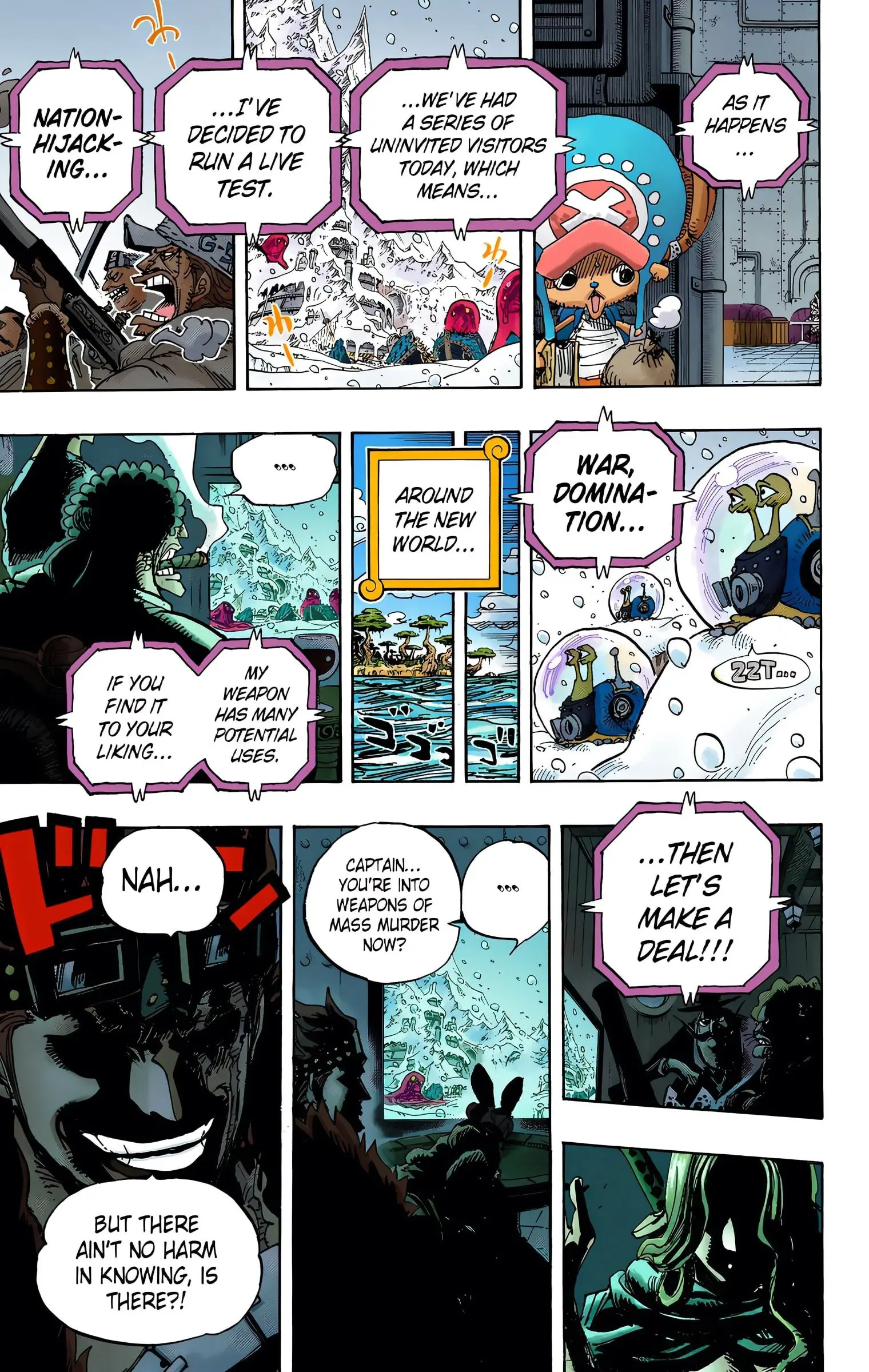 One Piece Colored, chapter 674, page 17