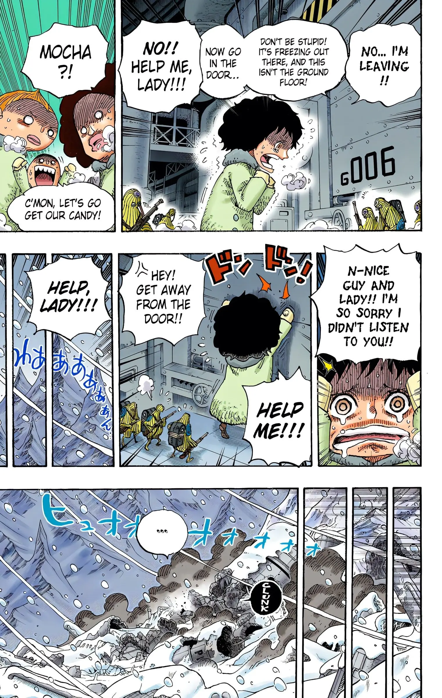One Piece Colored, chapter 675, page 5