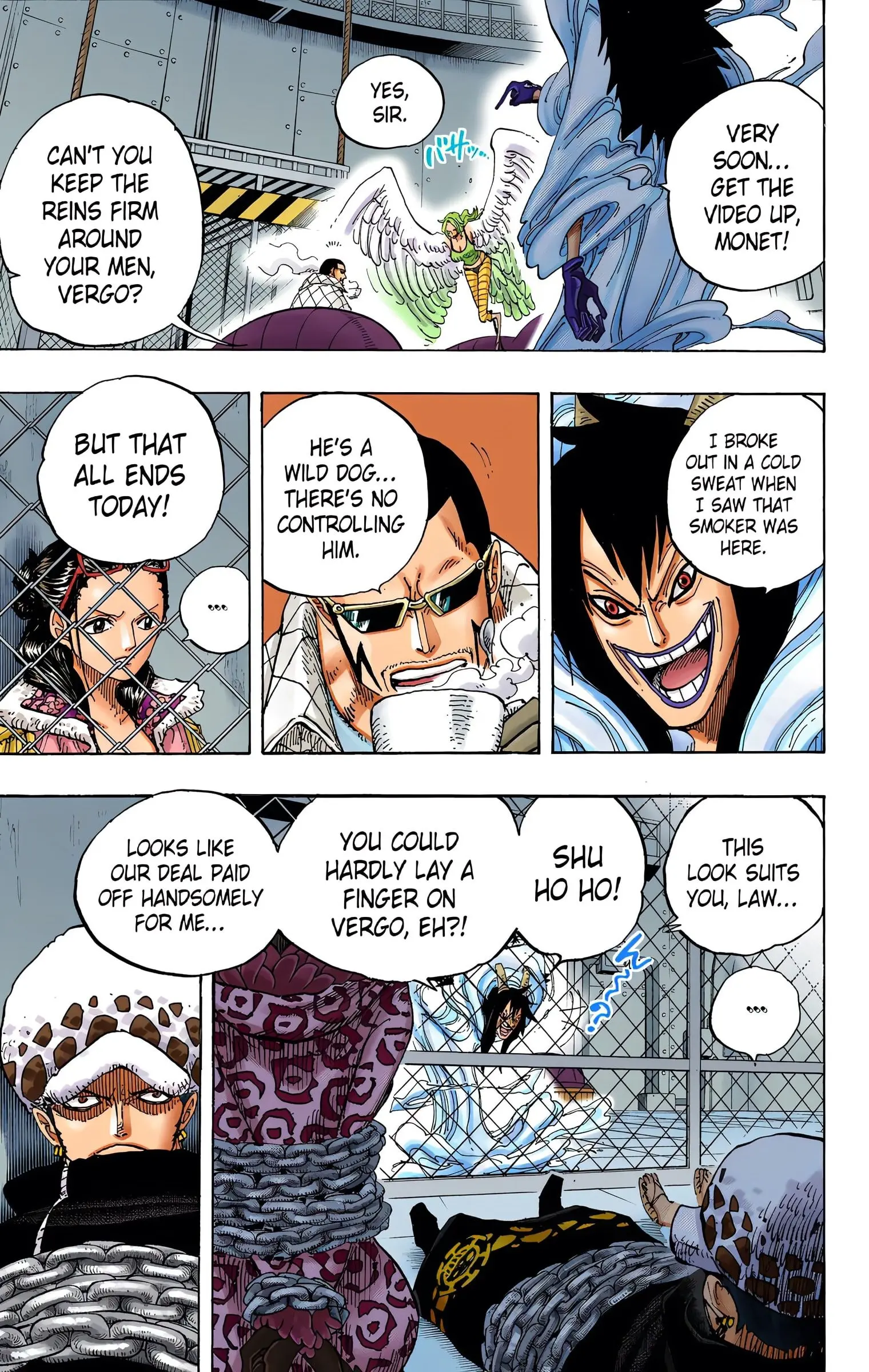 One Piece Colored, chapter 675, page 7