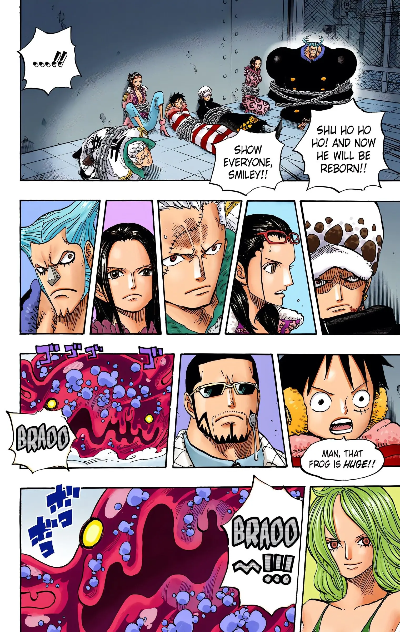 One Piece Colored, chapter 676, page 3