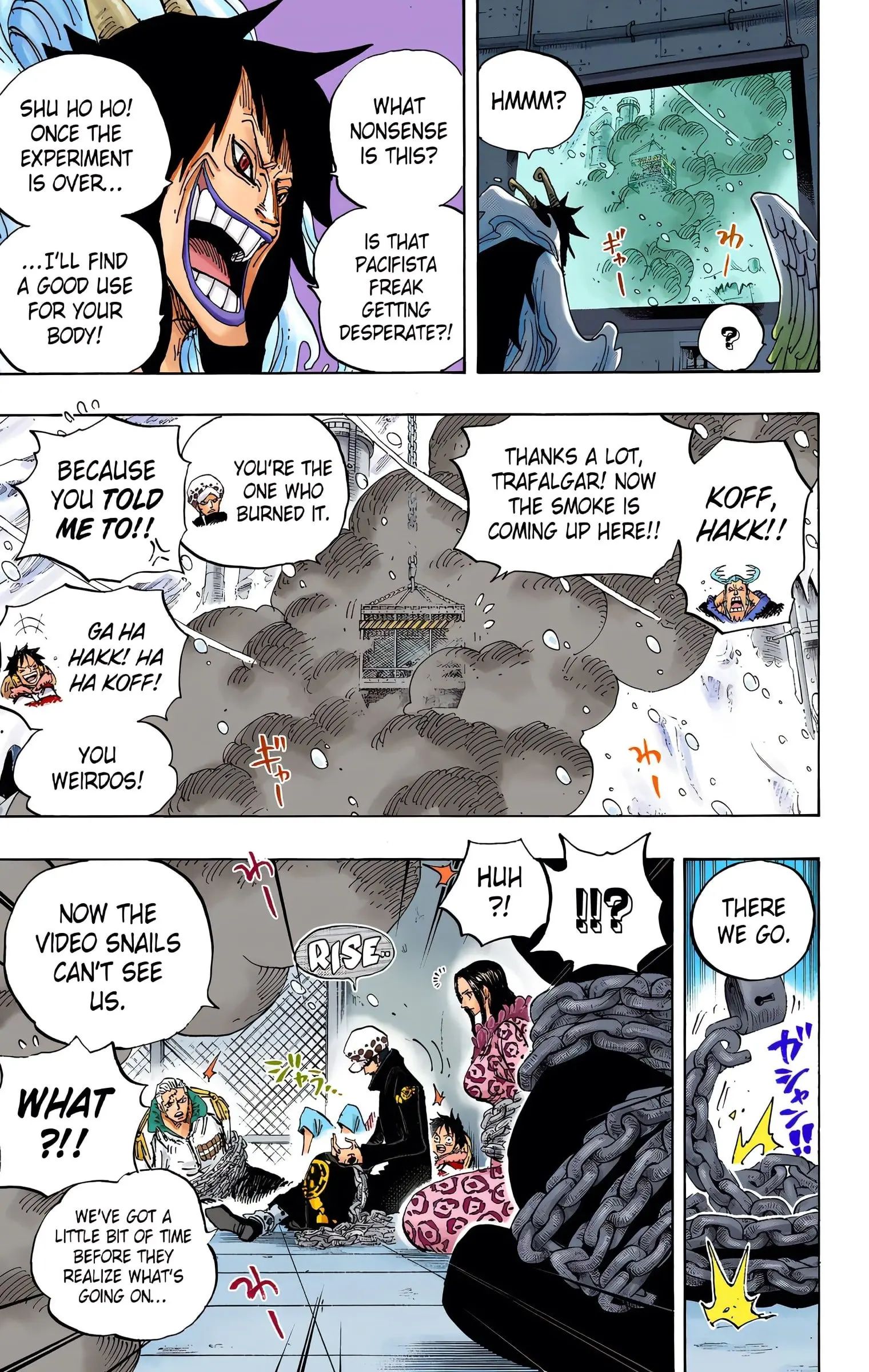 One Piece Colored, chapter 677, page 8