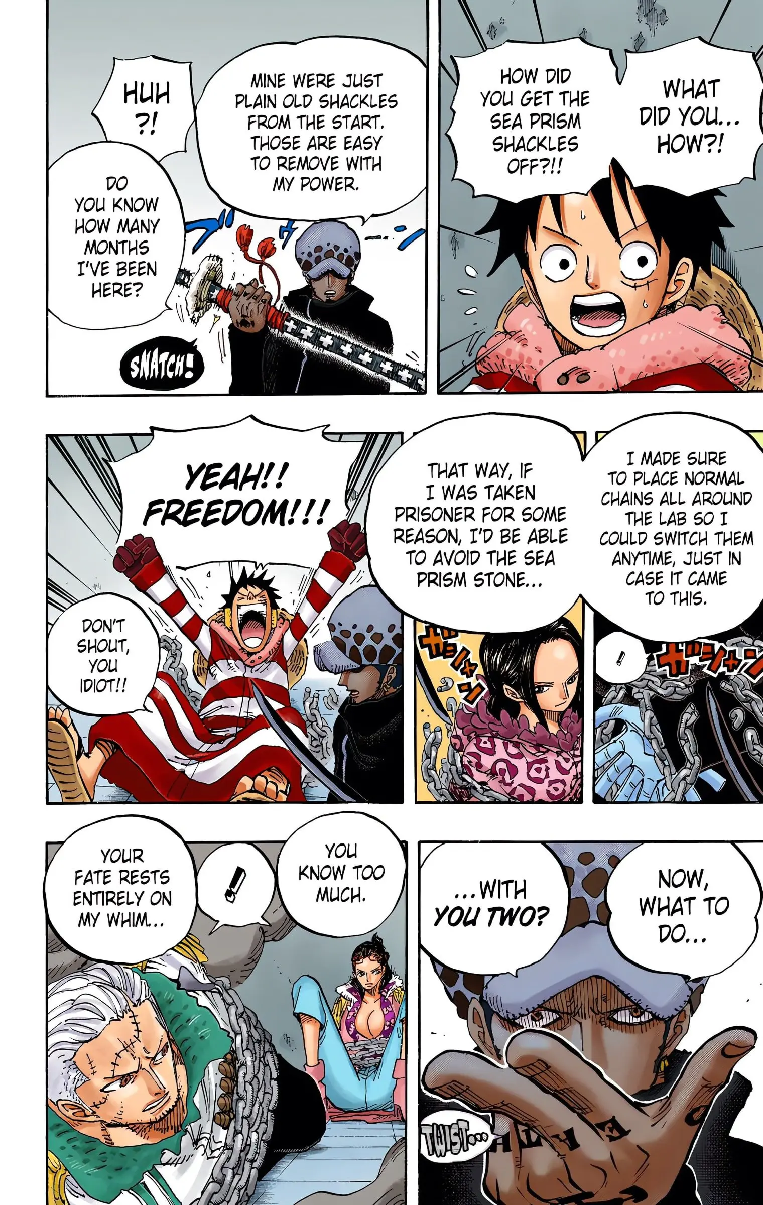 One Piece Colored, chapter 677, page 9