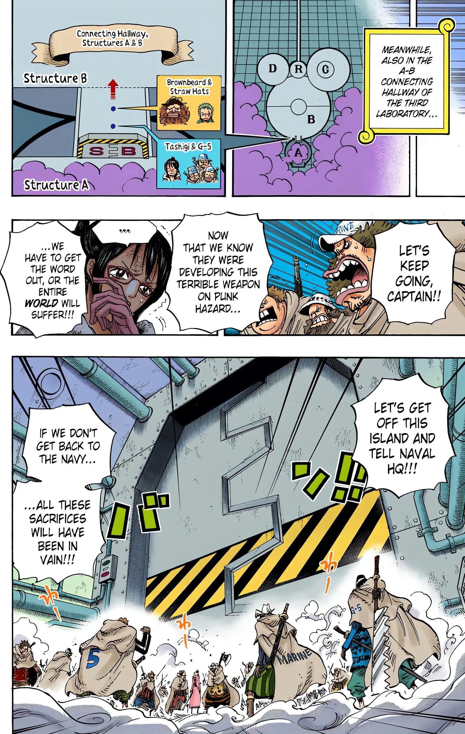One Piece Colored, chapter 680, page 4