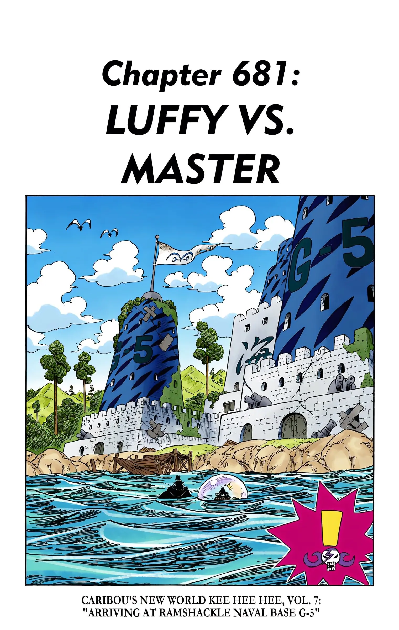 One Piece Colored, chapter 681, page 1