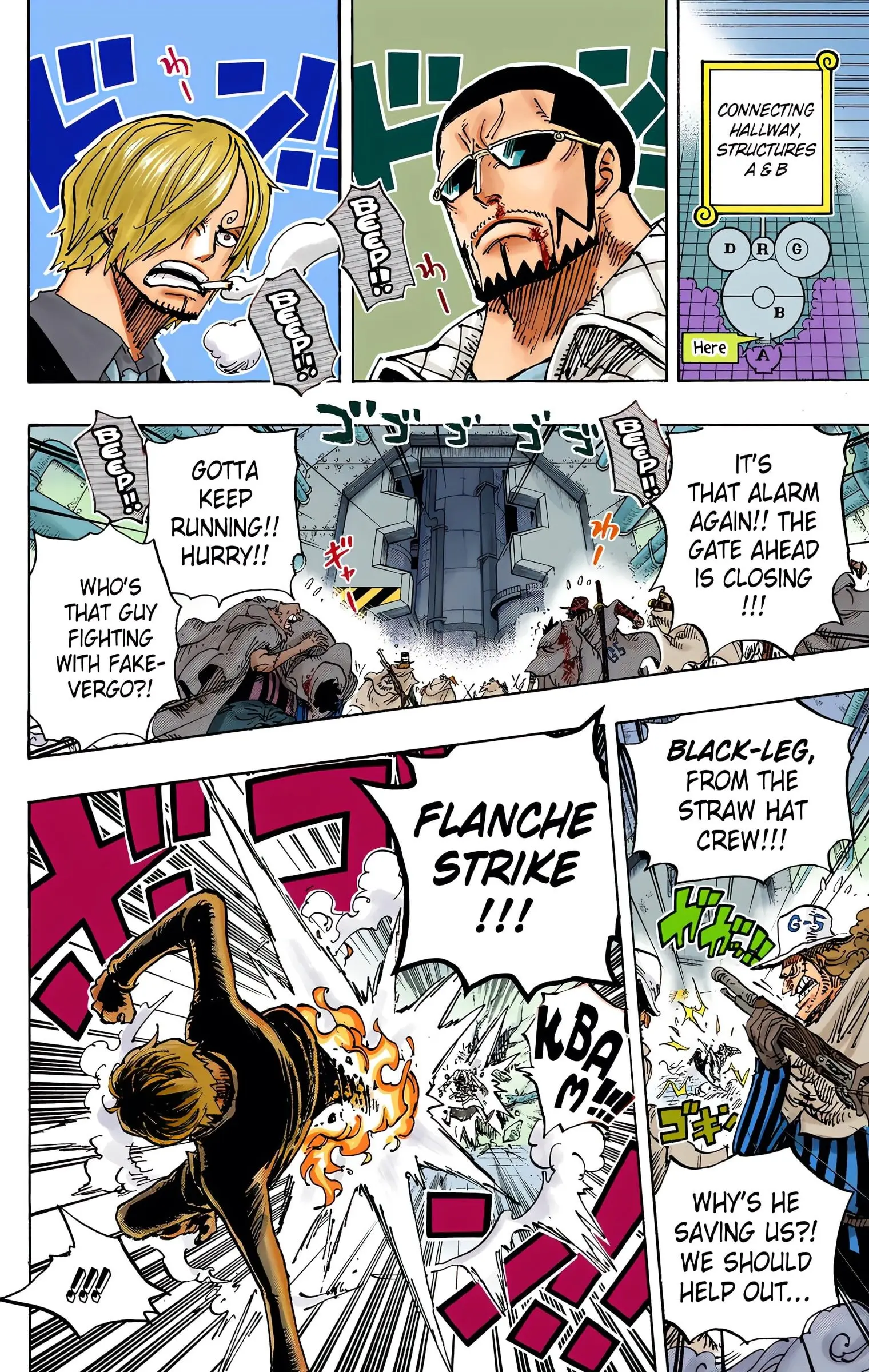 One Piece Colored, chapter 681, page 14