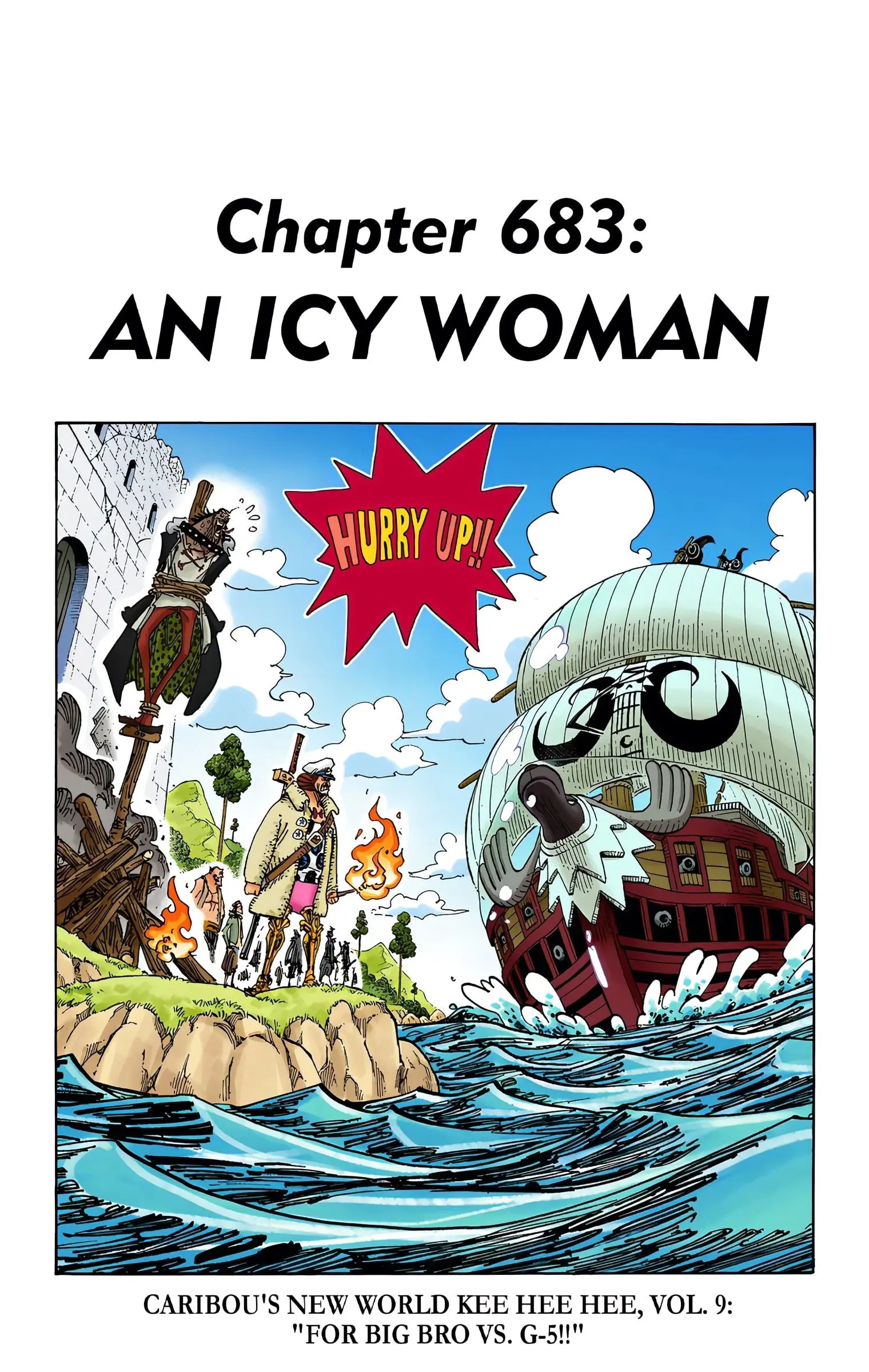 One Piece Colored, chapter 683, page 1