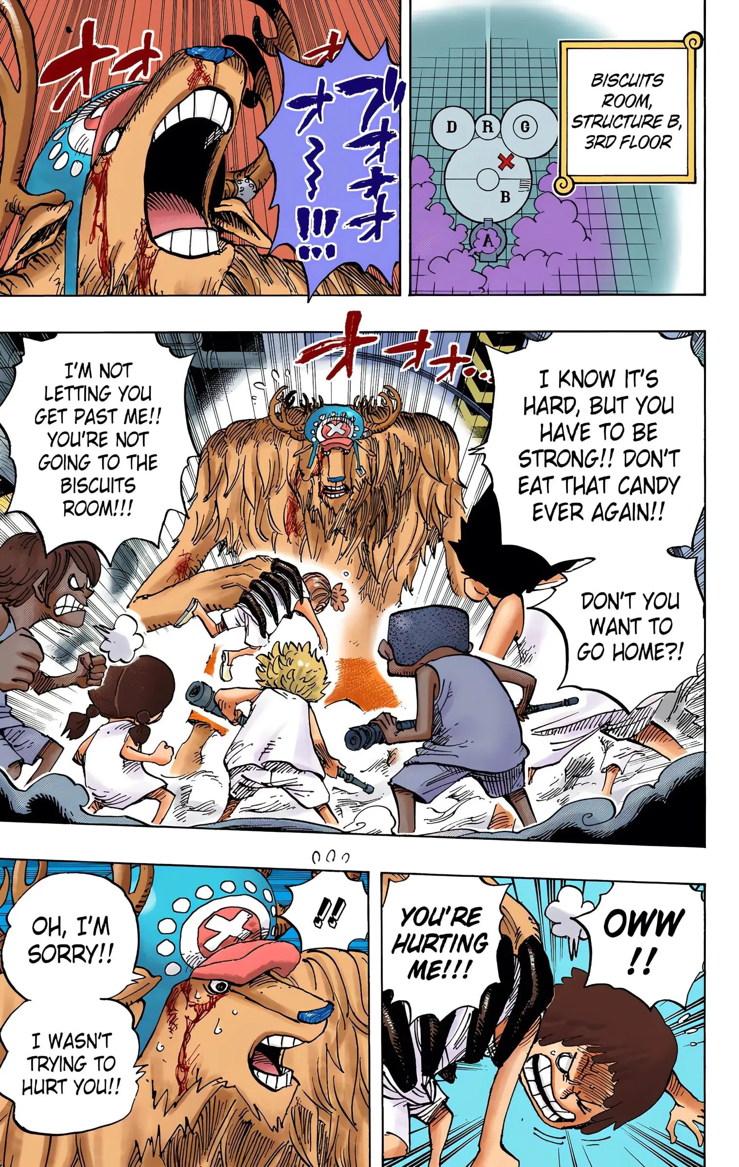 One Piece Colored, chapter 683, page 7