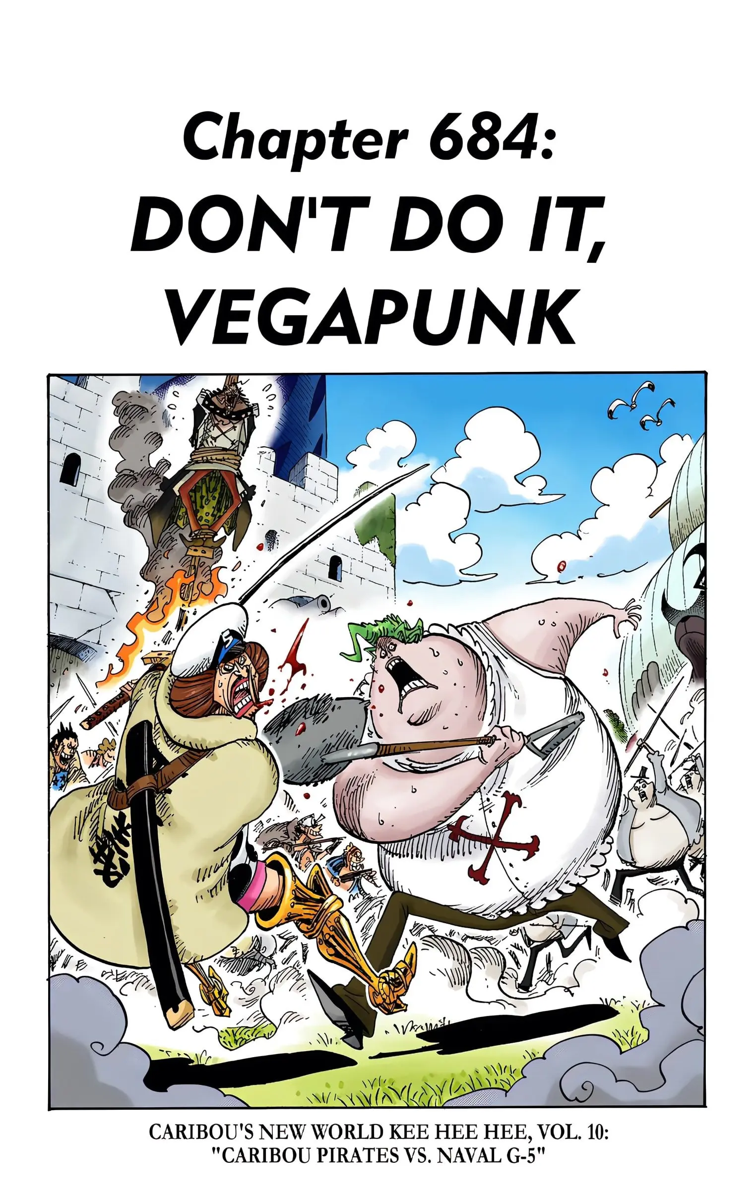 One Piece Colored, chapter 684, page 1