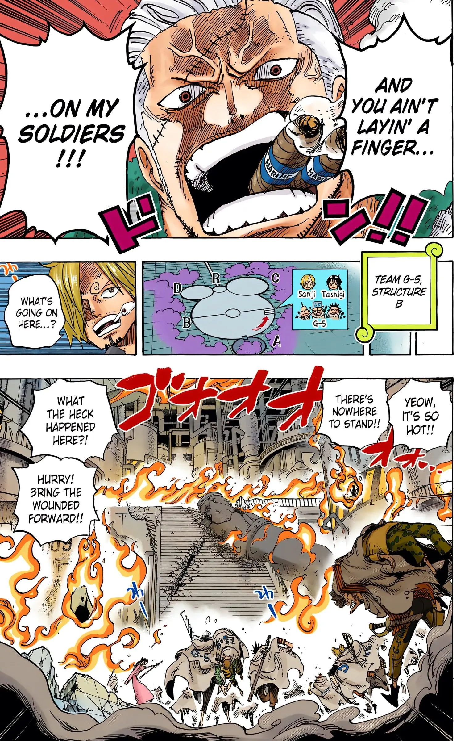 One Piece Colored, chapter 684, page 7