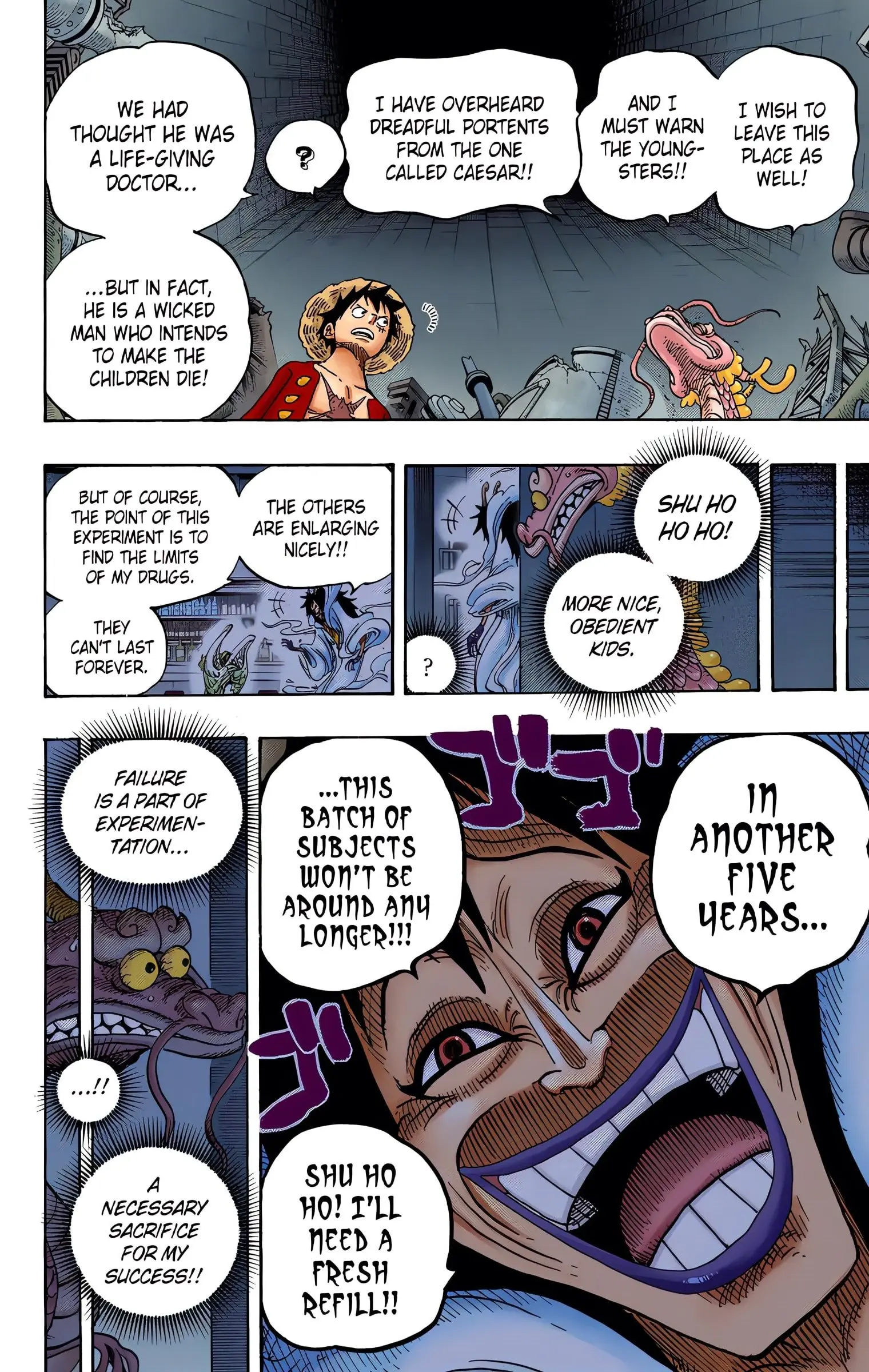 One Piece Colored, chapter 685, page 12