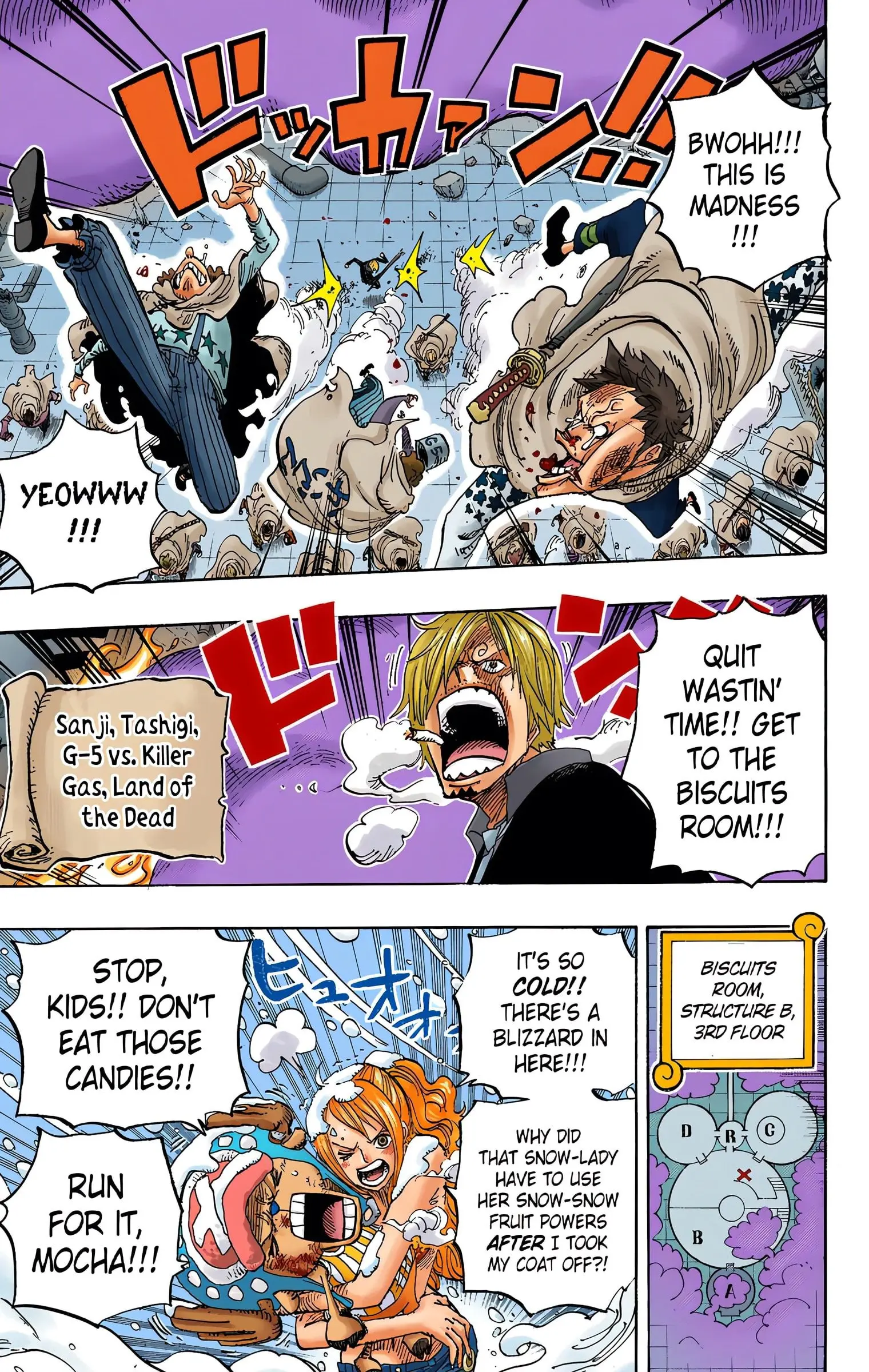 One Piece Colored, chapter 685, page 17
