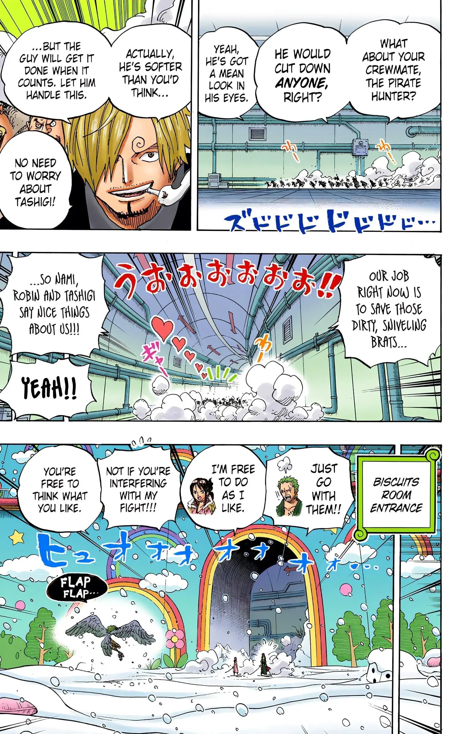 One Piece Colored, chapter 687, page 3