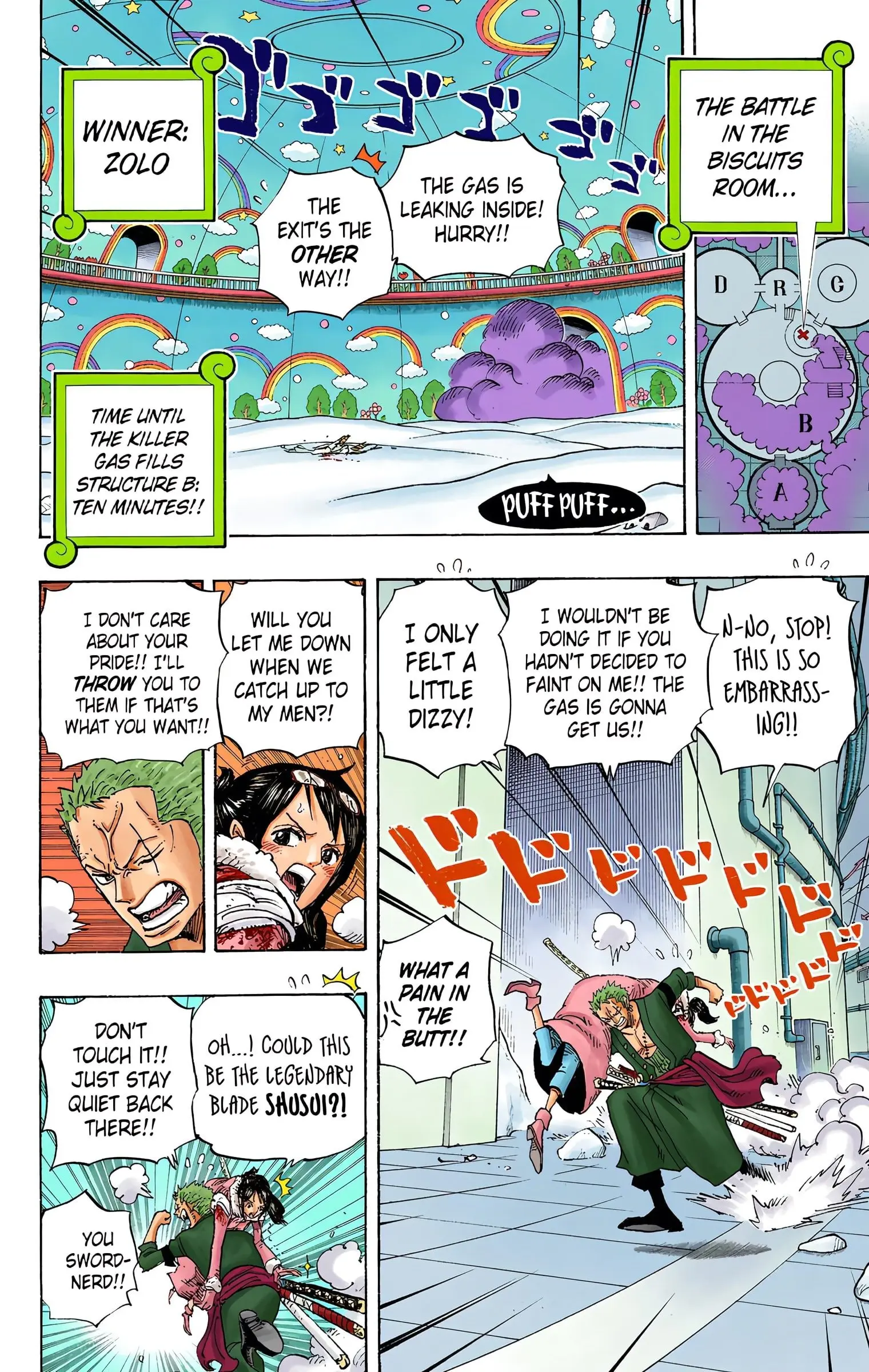 One Piece Colored, chapter 688, page 2