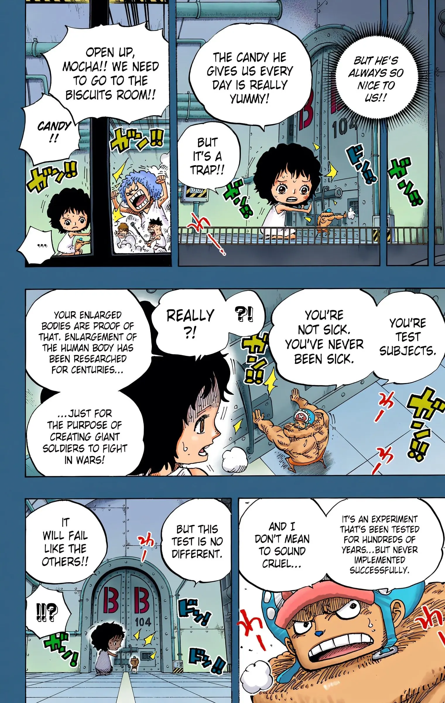 One Piece Colored, chapter 688, page 8