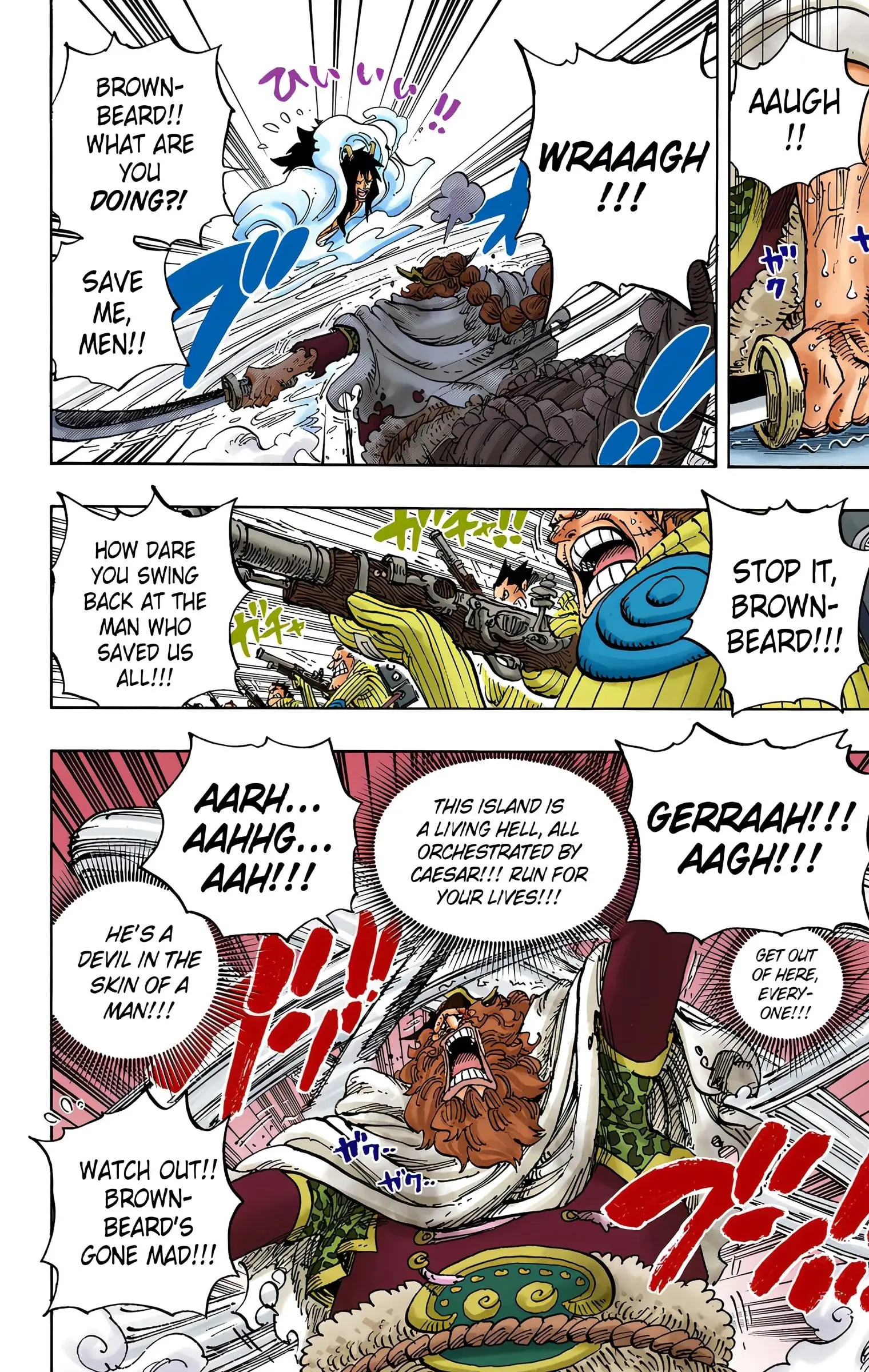 One Piece Colored, chapter 689, page 8