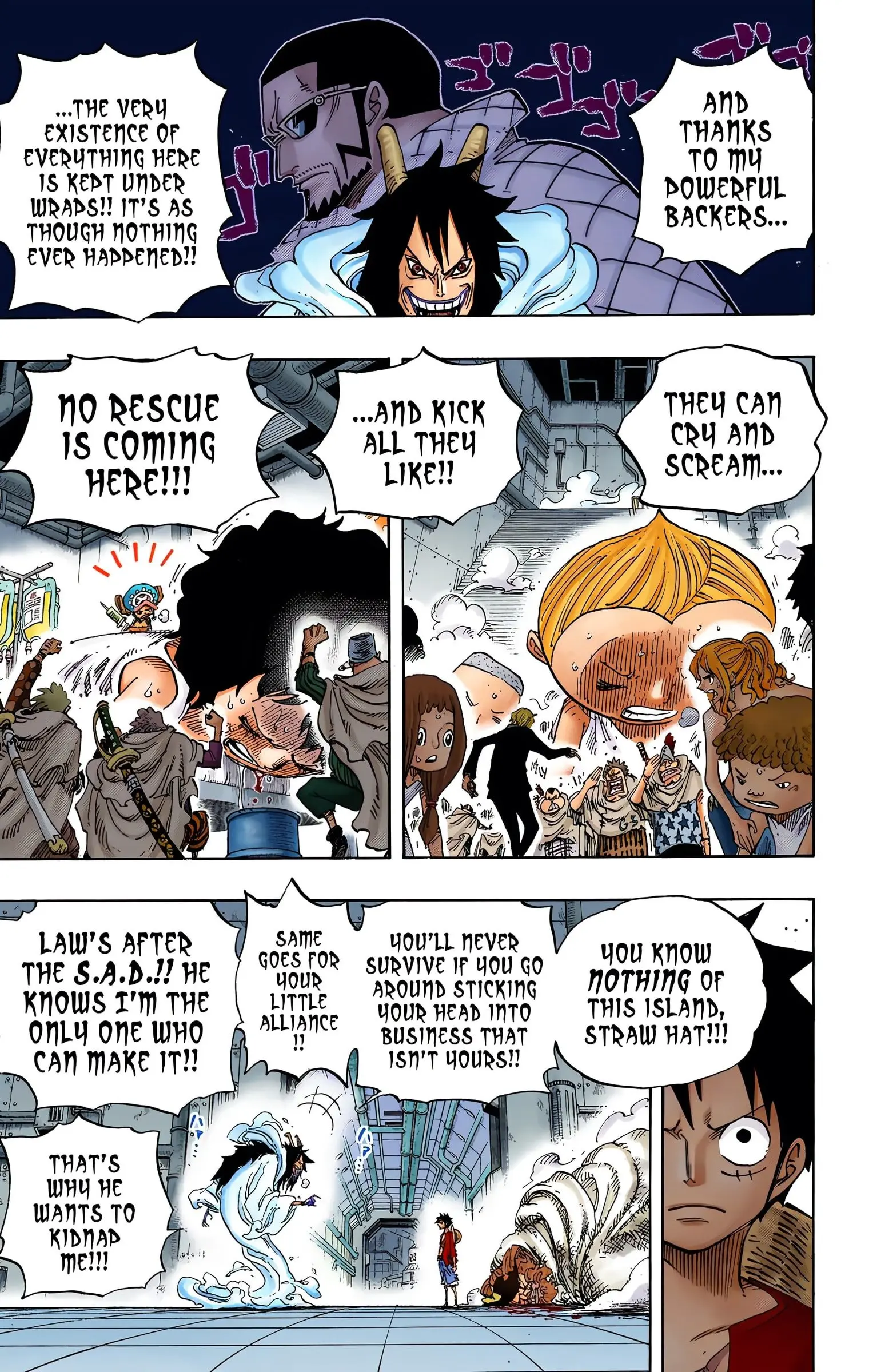 One Piece Colored, chapter 689, page 14