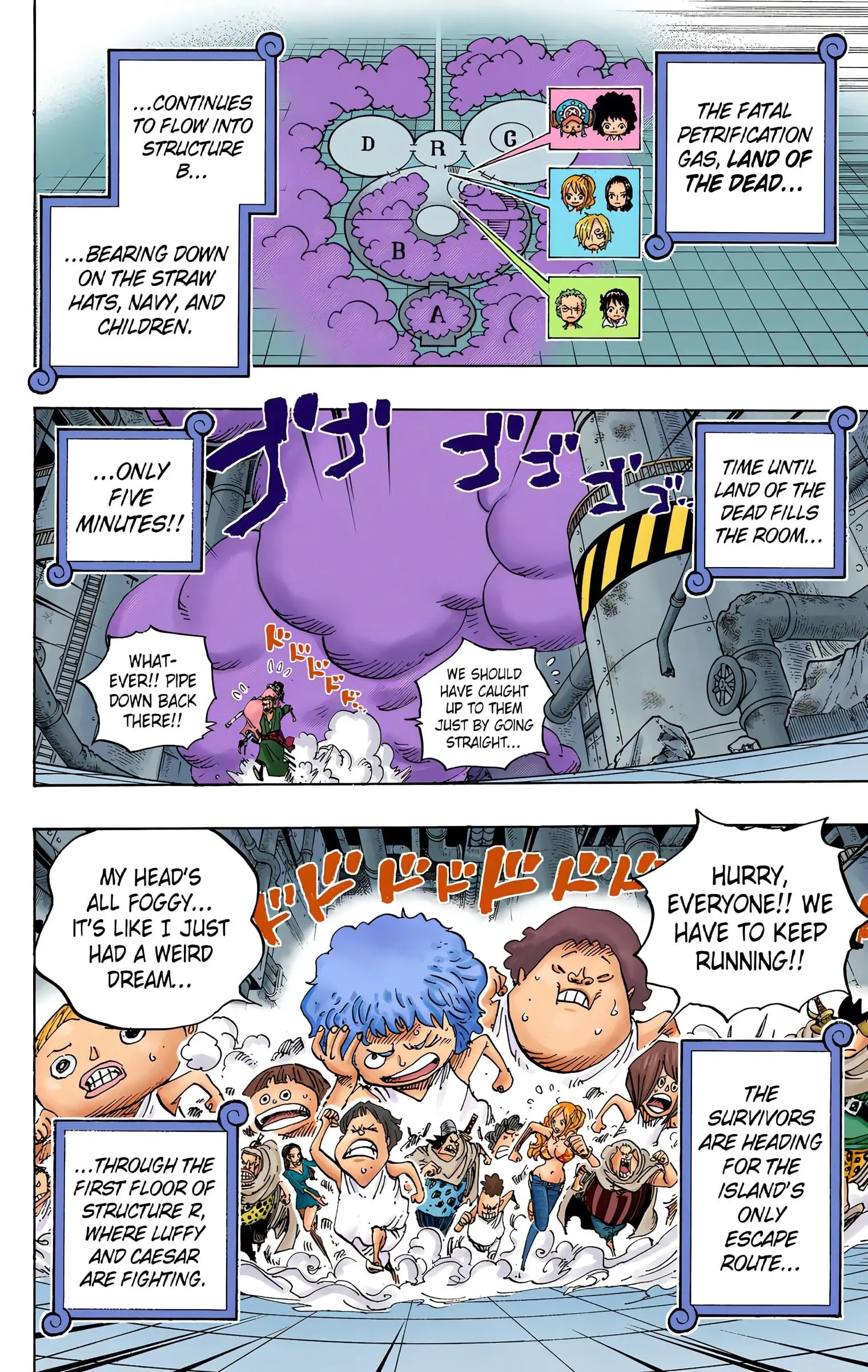One Piece Colored, chapter 690, page 6