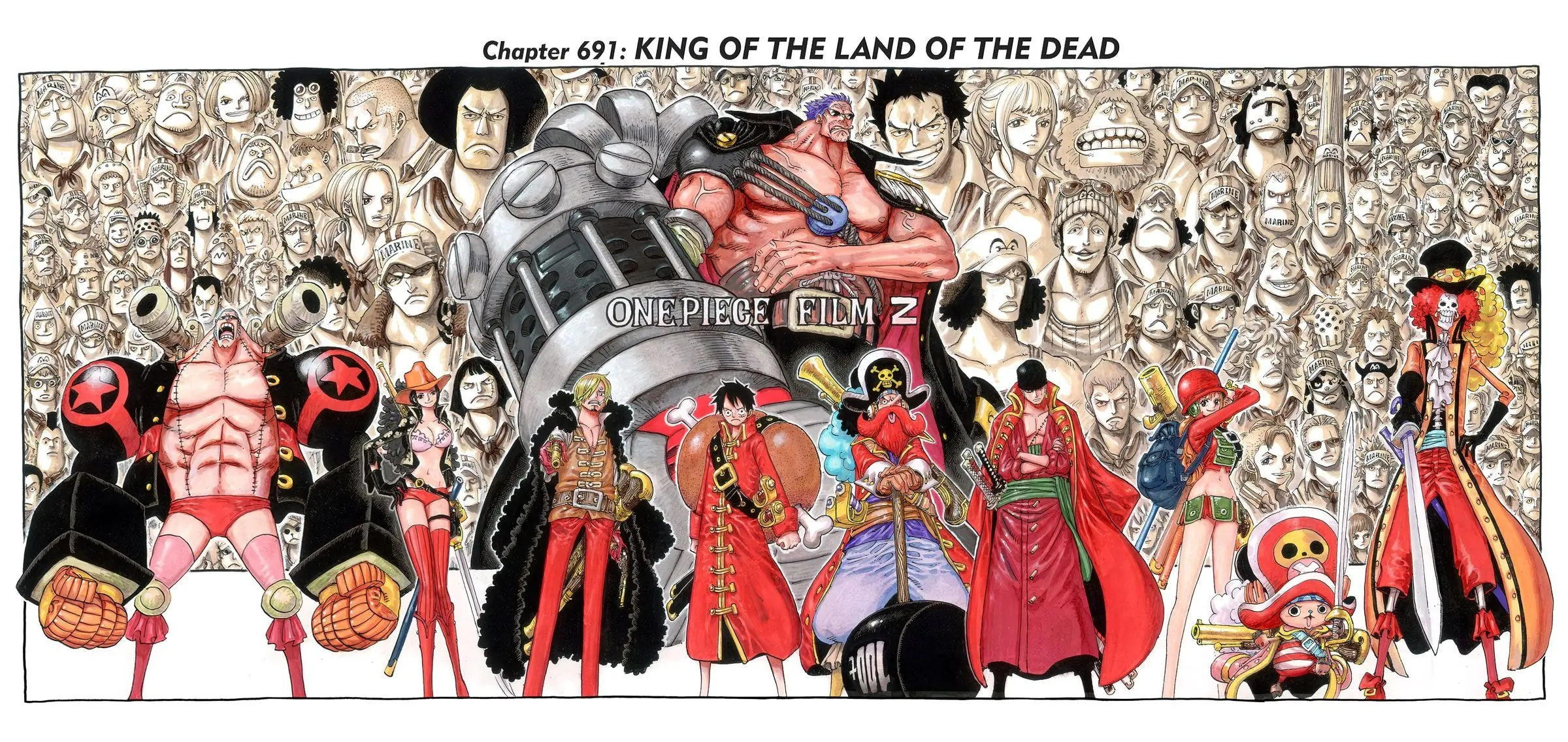 One Piece Colored, chapter 691, page 7