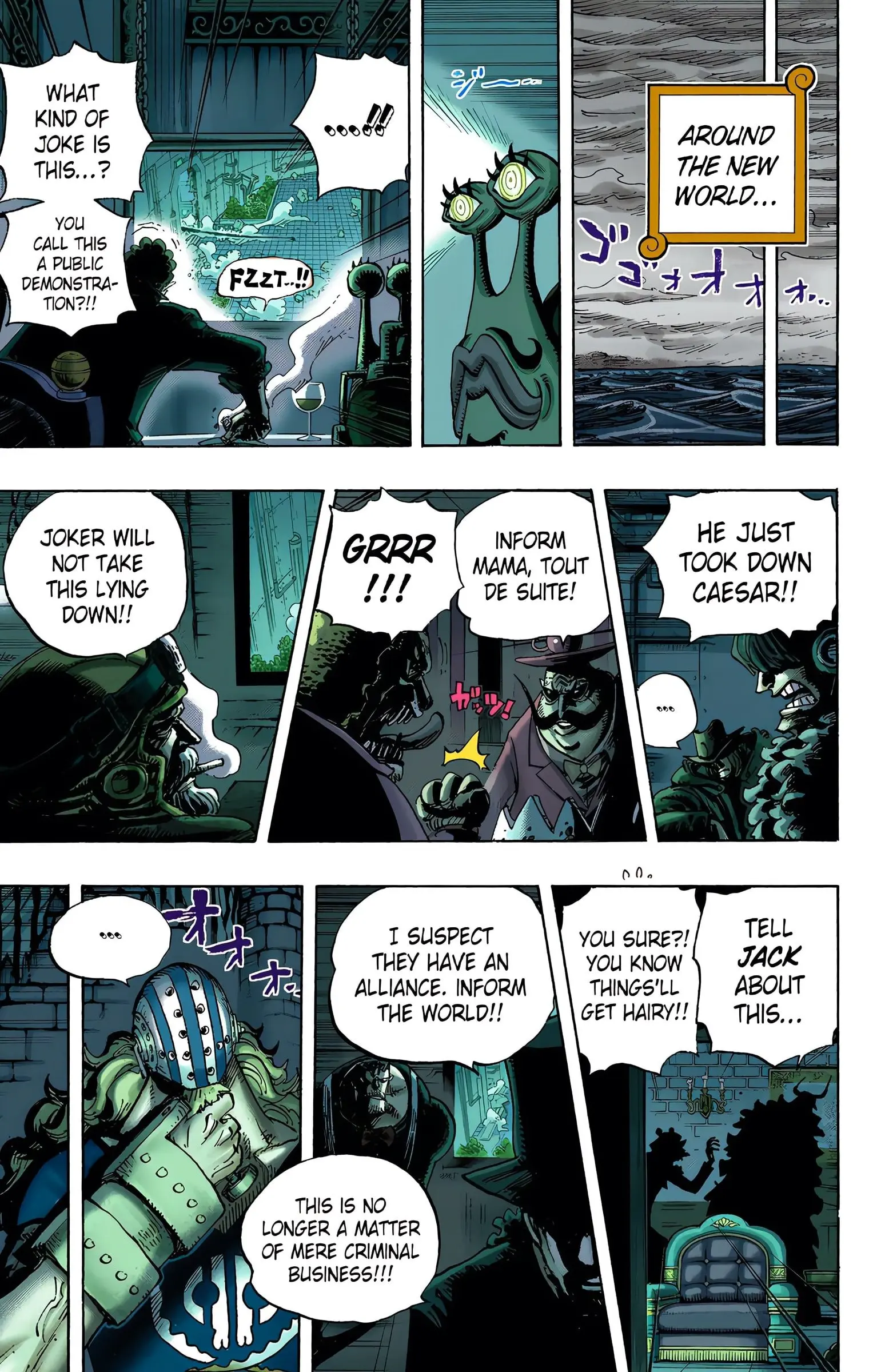 One Piece Colored, chapter 692, page 6
