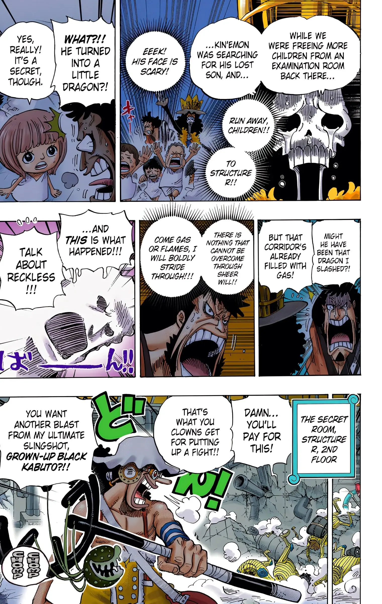 One Piece Colored, chapter 692, page 8