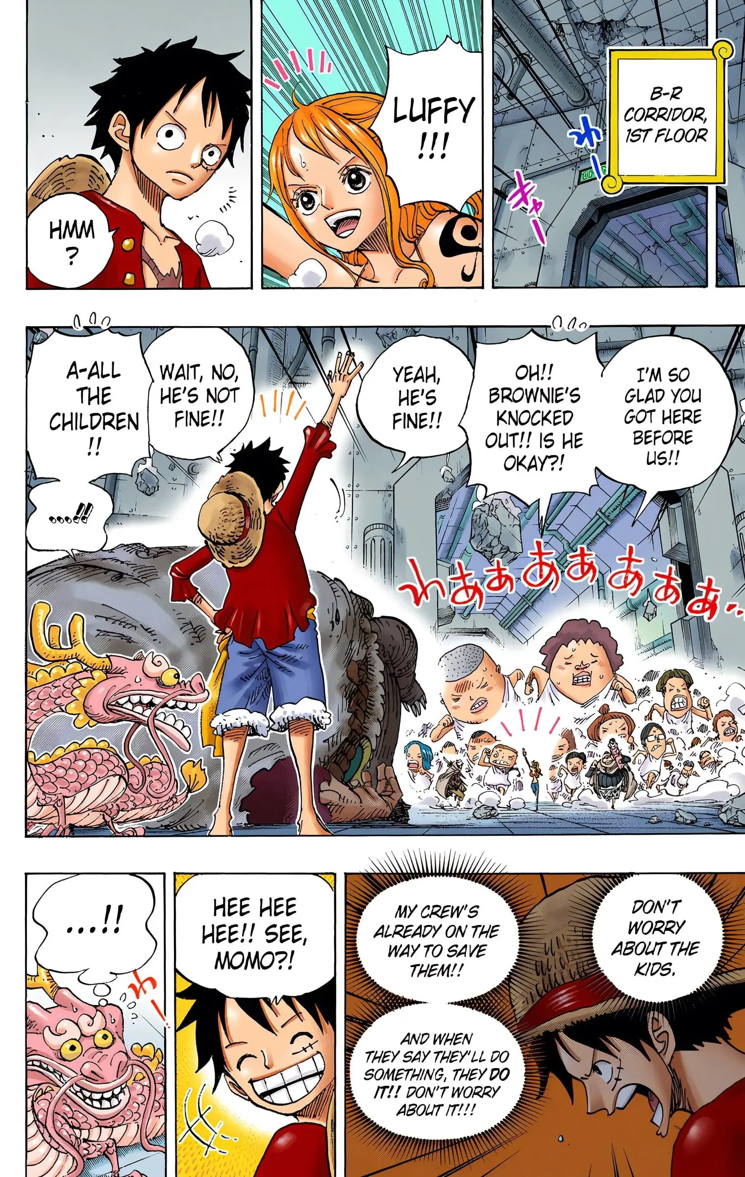 One Piece Colored, chapter 692, page 9